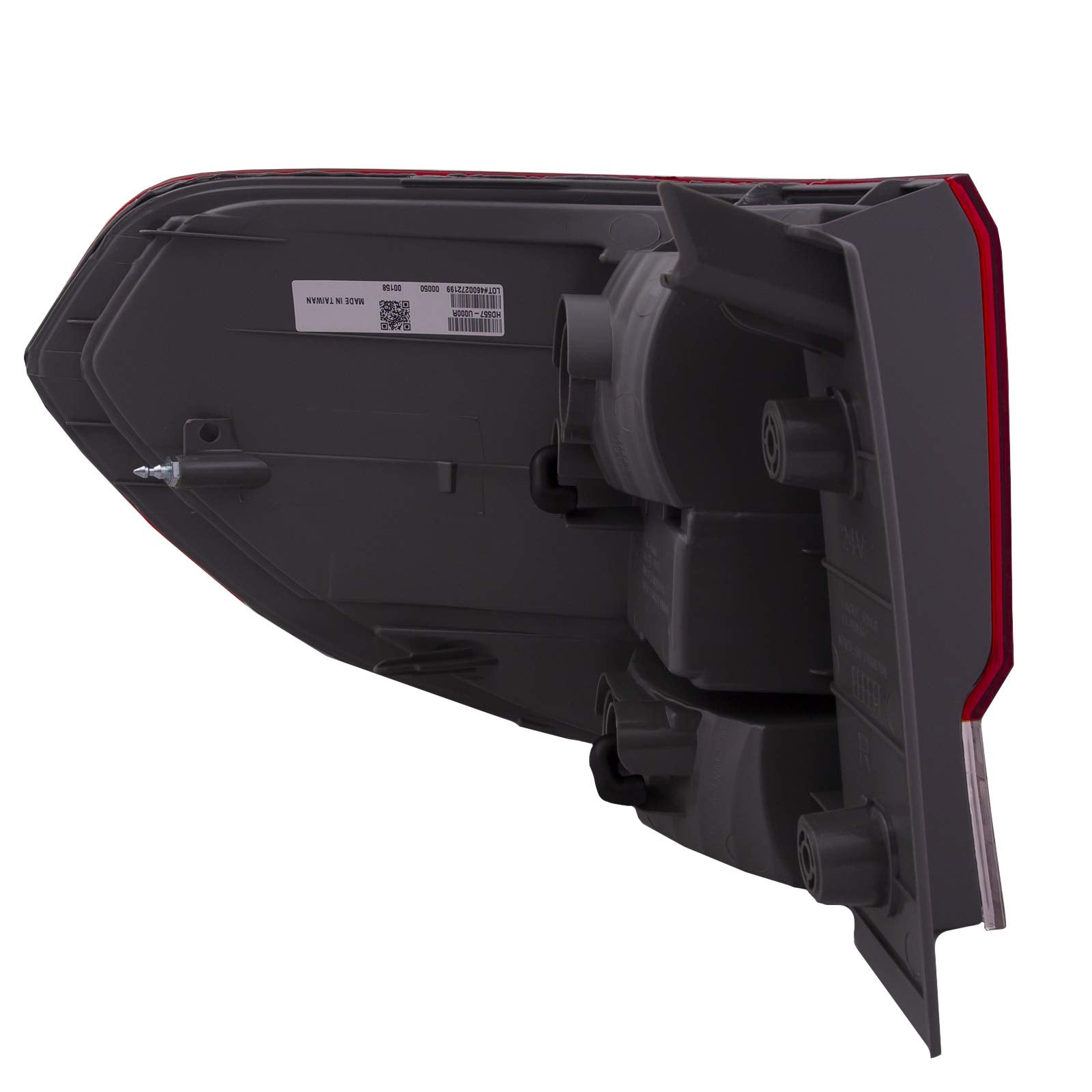 HEADLIGHTSDEPOT Tail Light Compatible with Honda Odyssey 2008-2010 Includes Left Driver Side Tail Light