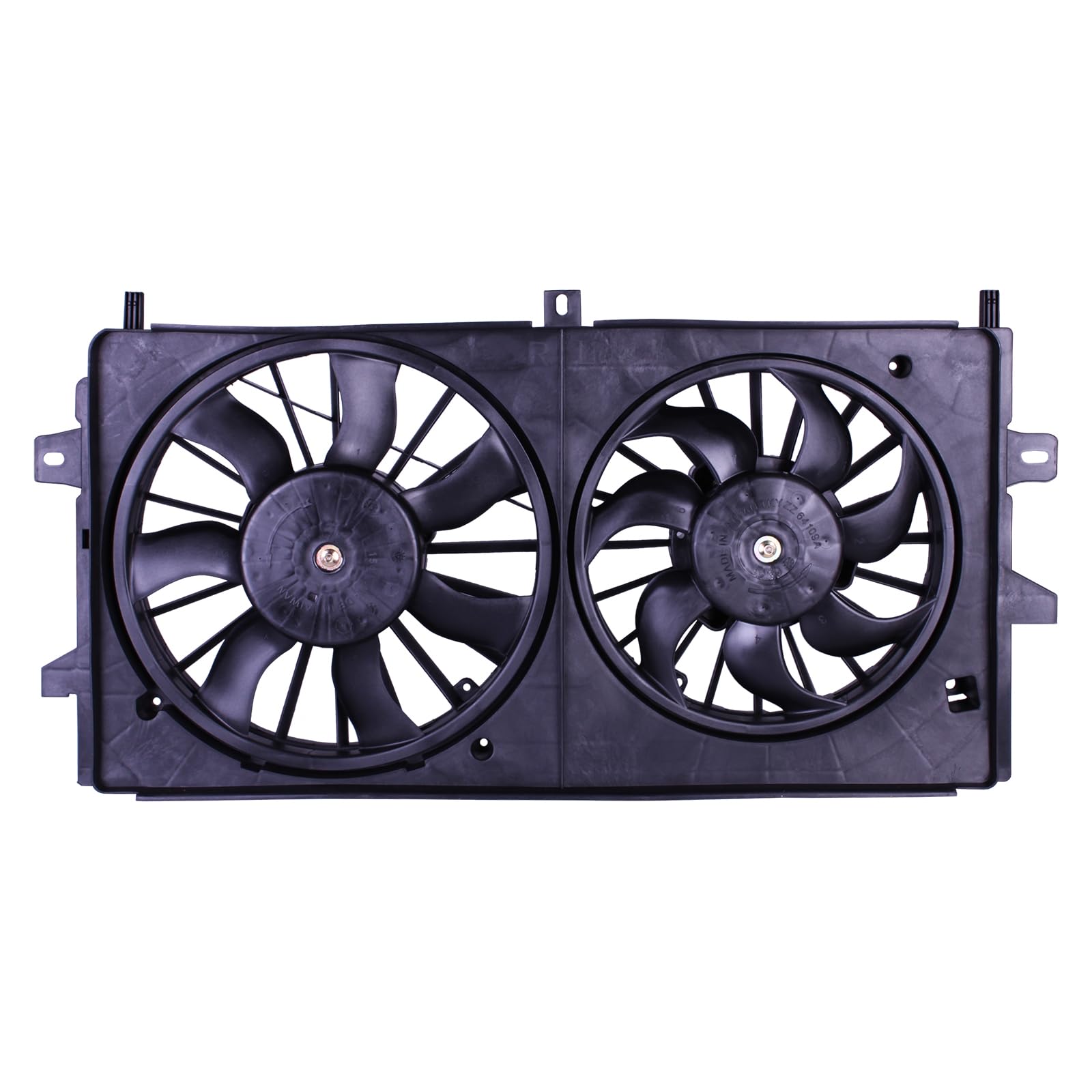 TYG Upgraded Cooling Fan Assembly for 2006-2011 Chevrolet Impala/Monte Carlo 3.5/3.9L, 2005-2008 Buick Lacrosse/Allure 3.6L | Ra
