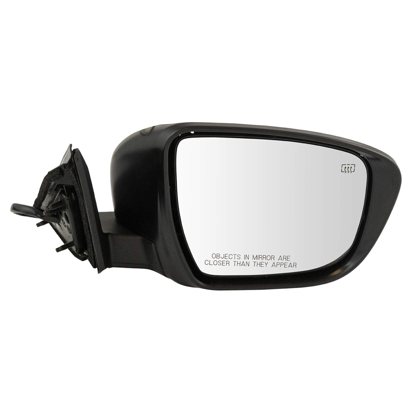 TRQ Right Mirror Passenger Side Compatible with 2017-2020 Nissan Rogue NI1321287