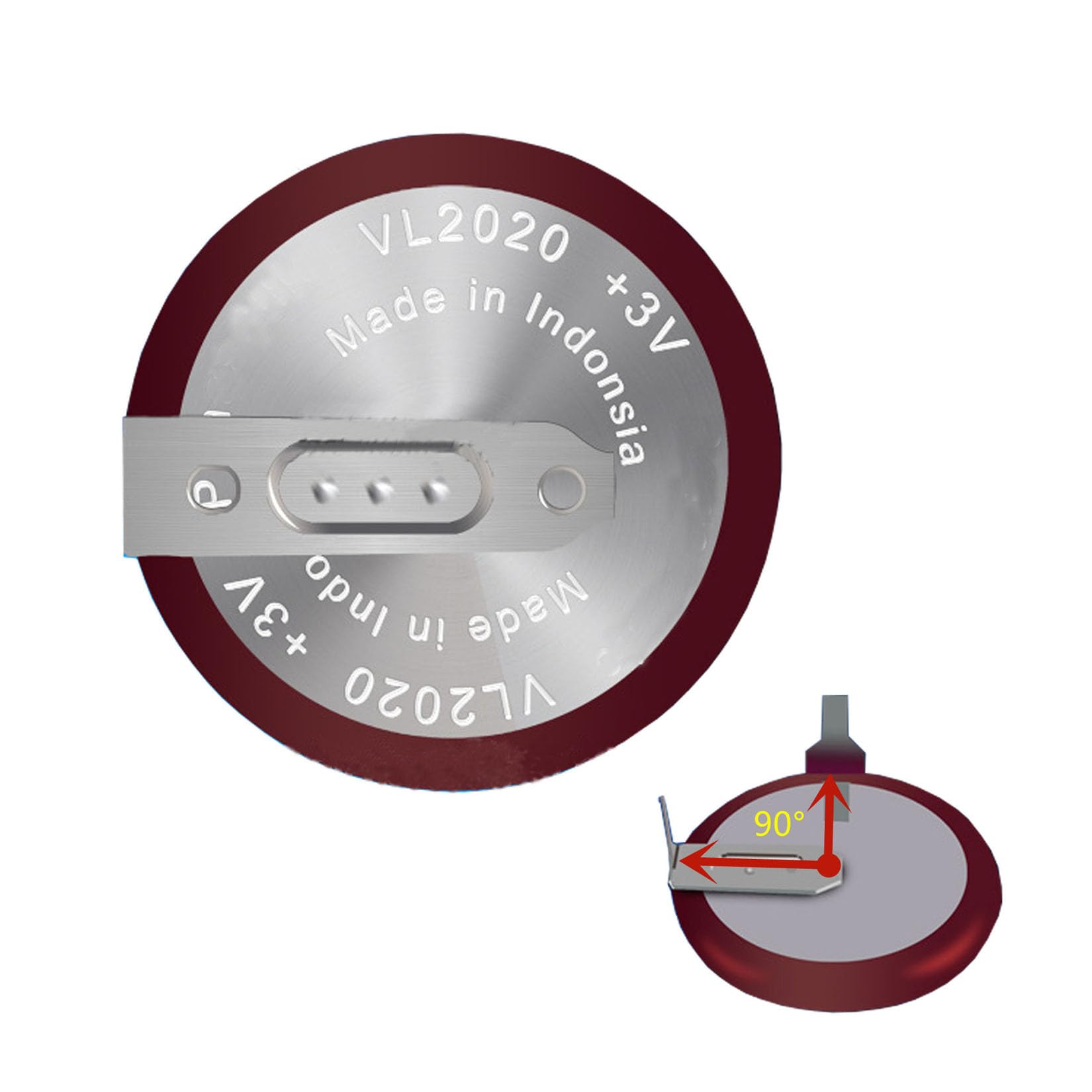 QIXIUBIA Replacement for VL2020 Battery for BMW E46 E60 E92 3 328 330 X5 Keyless Entry Remote Control Smart Car Key Fob Shell (9