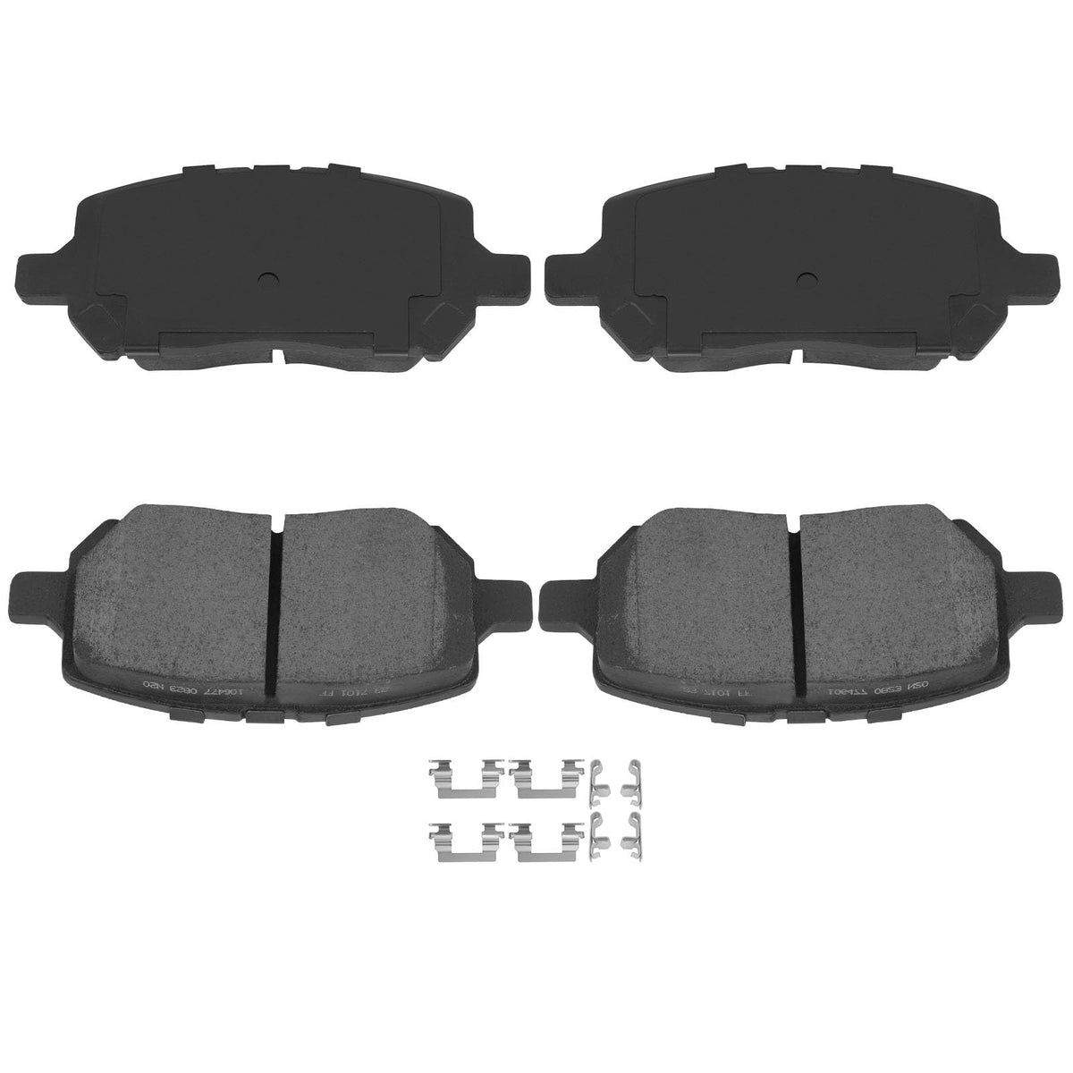 Automuto 4Pcs Front Ceramic Disc Brake Pads Set D956 For Chevrolet Cobalt 2005-2010,For Pontiac G5 2007-2009,For Pontiac Pursuit