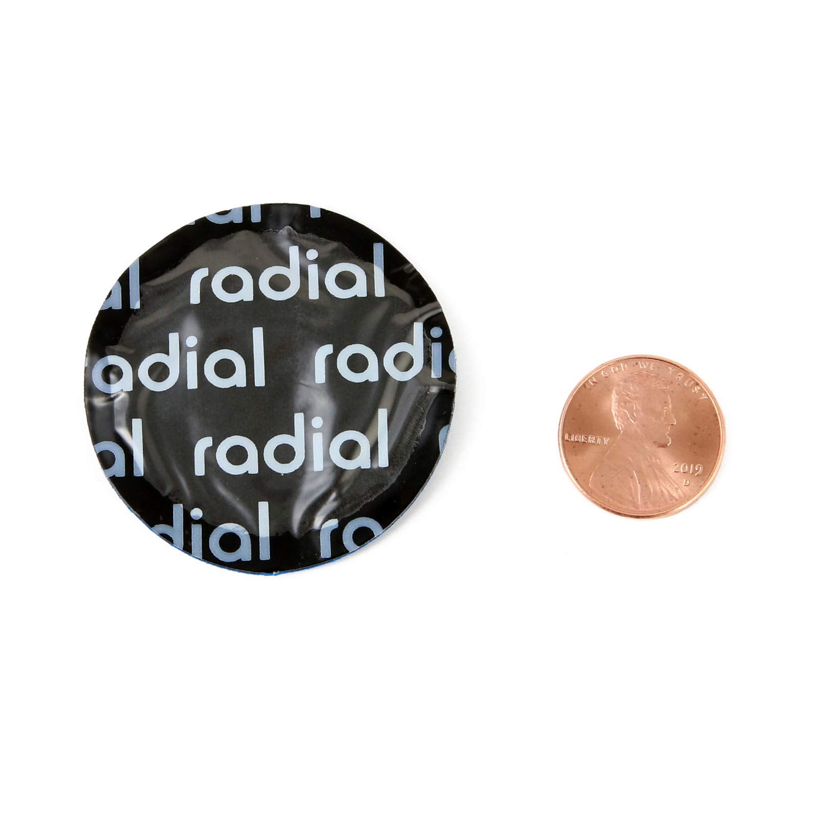 Rocktrix Small Radial Tire Patches, Pack Of 50, 1-5/8' Diameter (41Mm), Round Rubber Repair Patch For Tubeless Tires