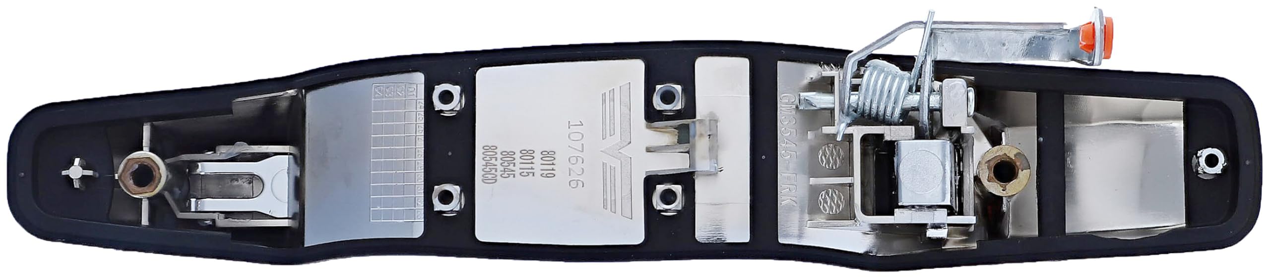 Dorman 80545 Front Passenger Side Exterior Door Handle Compatible With Select Cadillac / Chevrolet / Gmc Models, Chrome