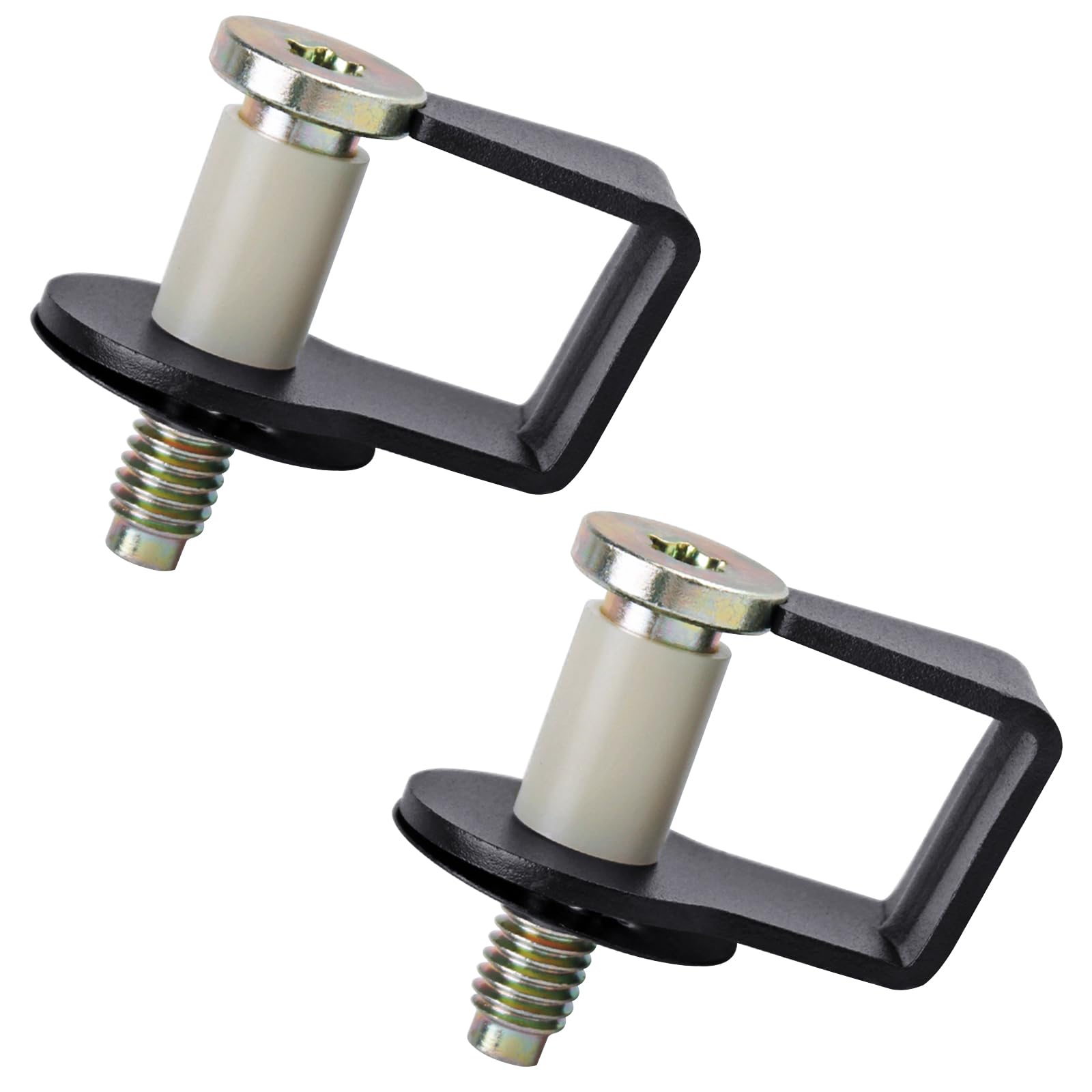 Unigt 2 Pack Door Striker Bolts Set Includes Bushing Compatible With 1980-1997 Ford / 1987-89 Lincoln / 1981-90 Mercury Door Lat