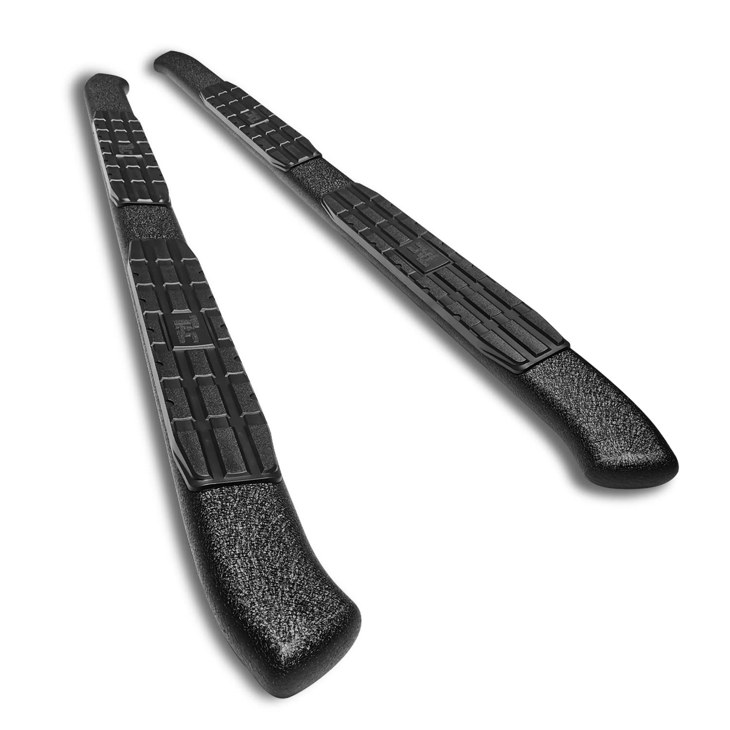 TAC Side Steps Fit 2009-2018 RAM 1500 Crew Cab | 2019-2023 RAM 1500 Classic Crew Cab | 2010-2024 RAM 2500/3500/4500/5500 Crew Ca