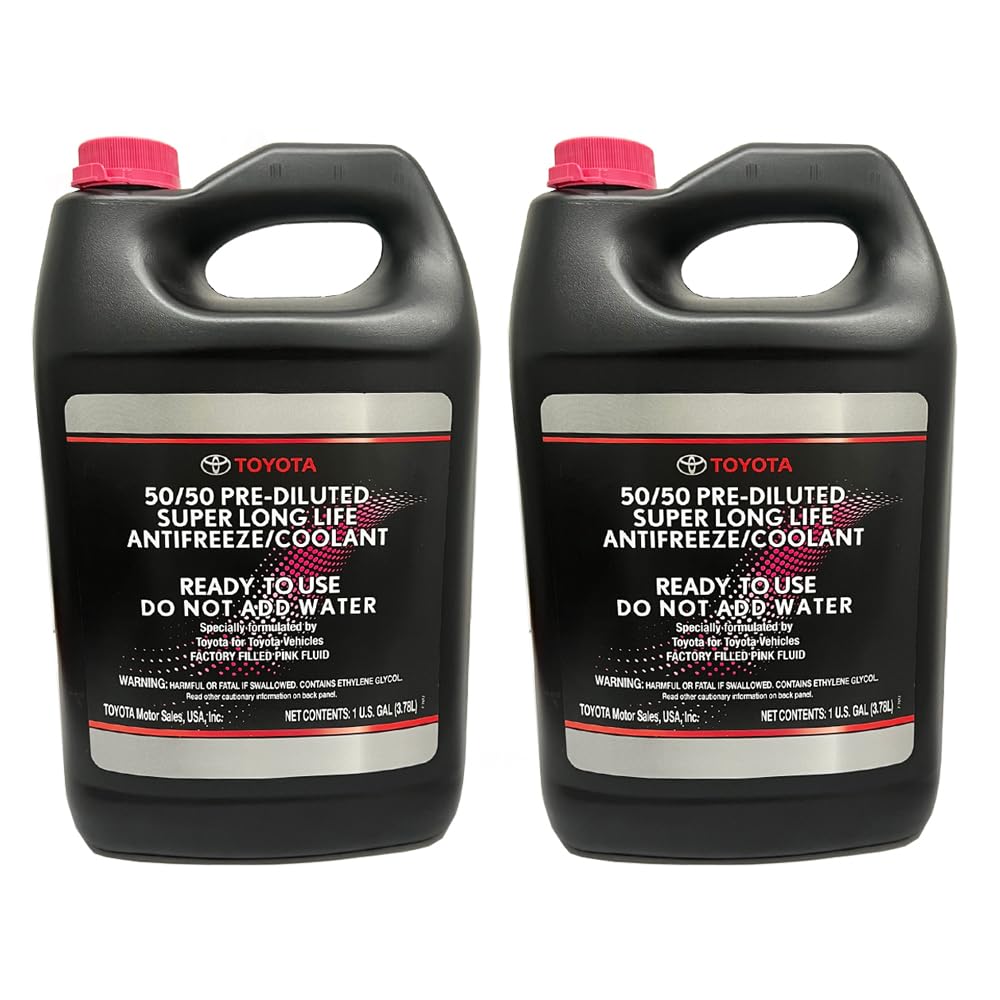 Set of 2 ToyotaScion Engine Coolant / Antifreeze Genuine 00272SLLC2