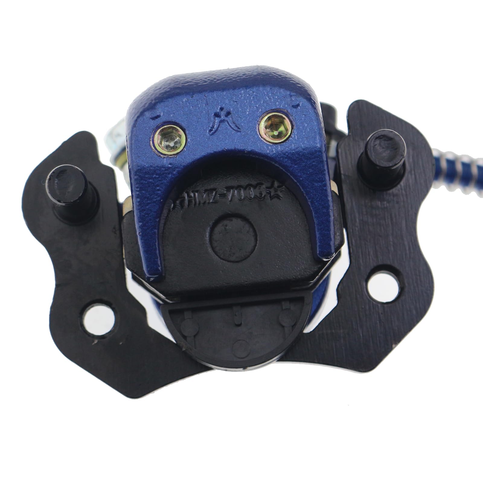Rear Hydraulic Disc Brake System Caliper, PRO BAT, ATV Quad Rear Hand Brake Assembly Master Cylinder Caliper Come with Brake Pad