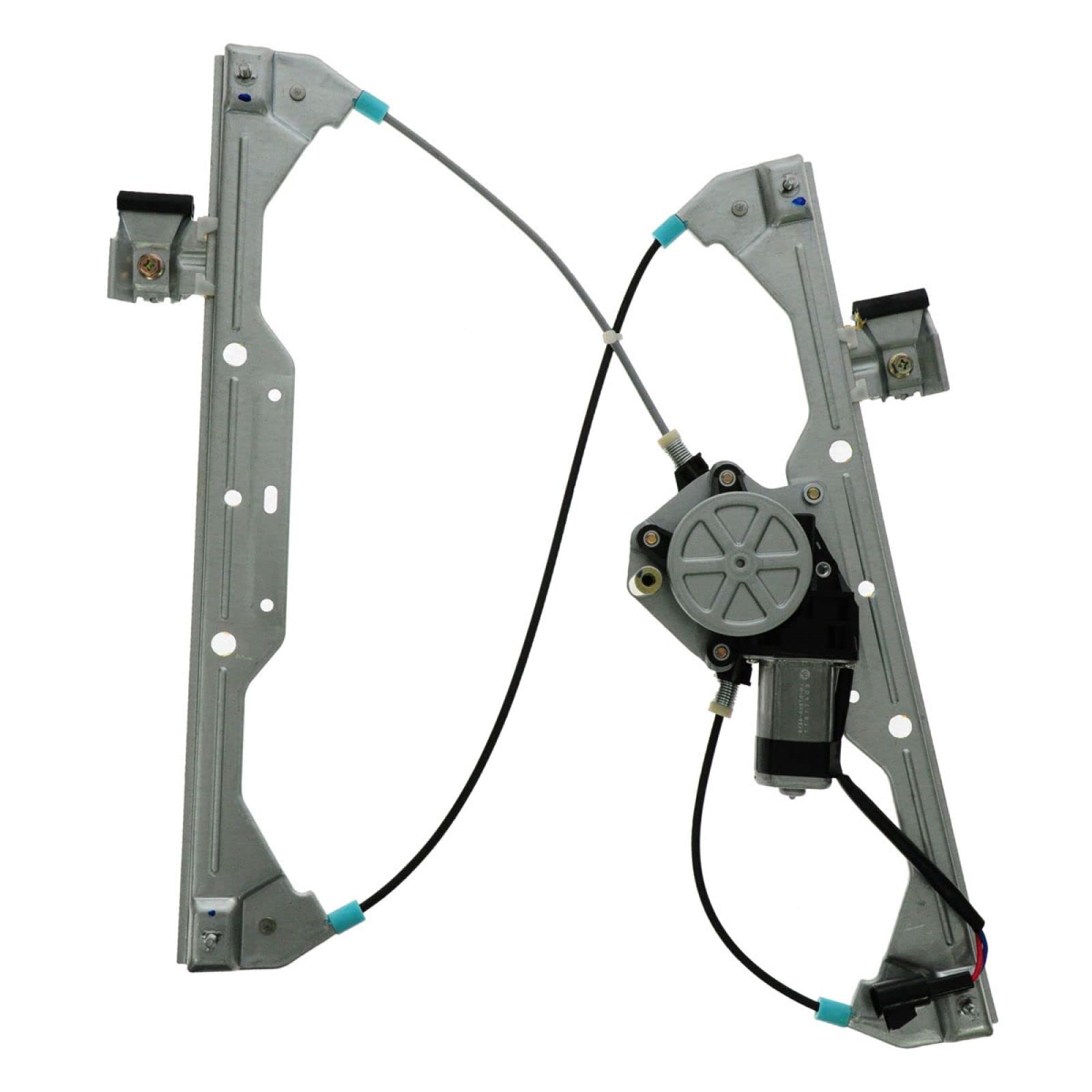 Trq Front Left Power Window Regulator & Motor Assembly Drivers Side Compatible With 2006-2011 Chevrolet Hhr Gm1350178