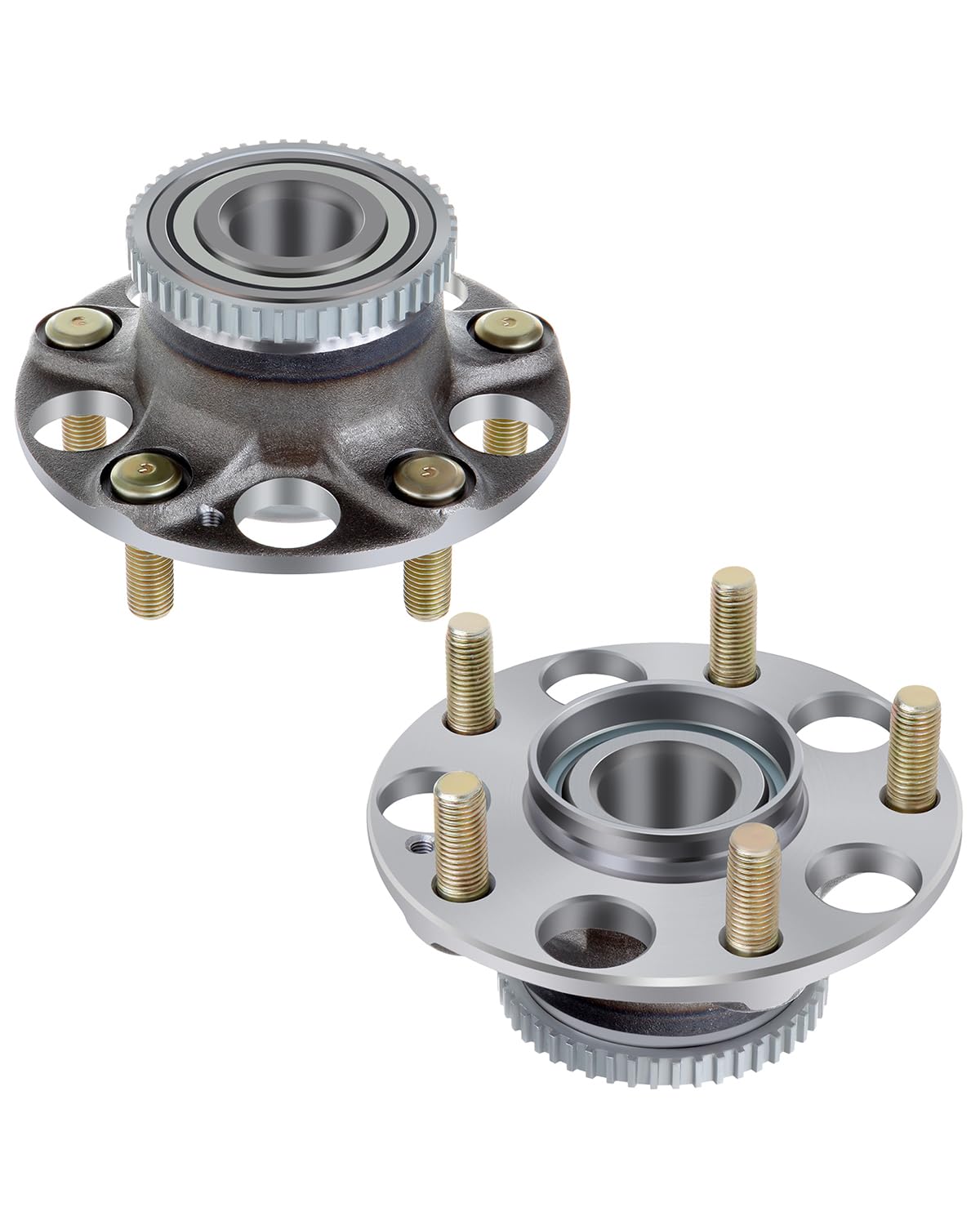 ECCPP Wheel Hub and Bearing Assembly Rear 512188 Replacement for 2003 2004 2005 2006 2007 2008 Acura TL Honda Accord 5 Lugs Whee