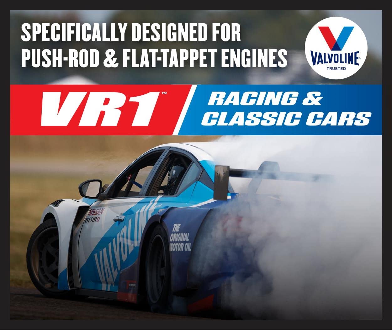 Valvoline Vr1 Racing Synthetic Sae 20W-50 Motor Oil 1 Qt