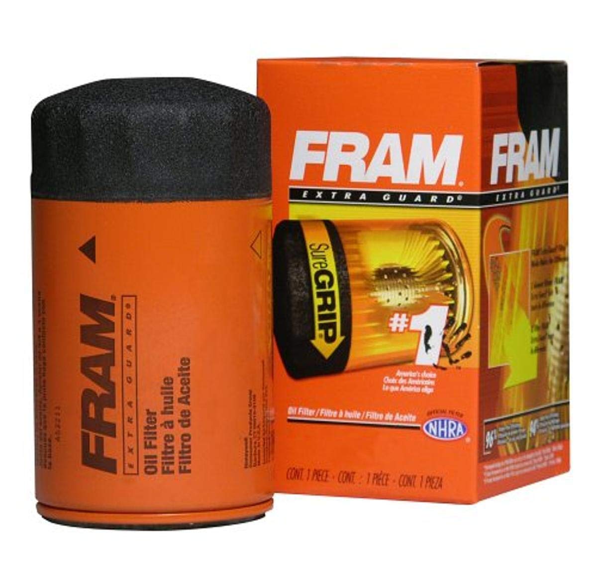 Fram PH8994 Extra Guard Passenger Car Spin-On Oil Filter (Pack of 2)