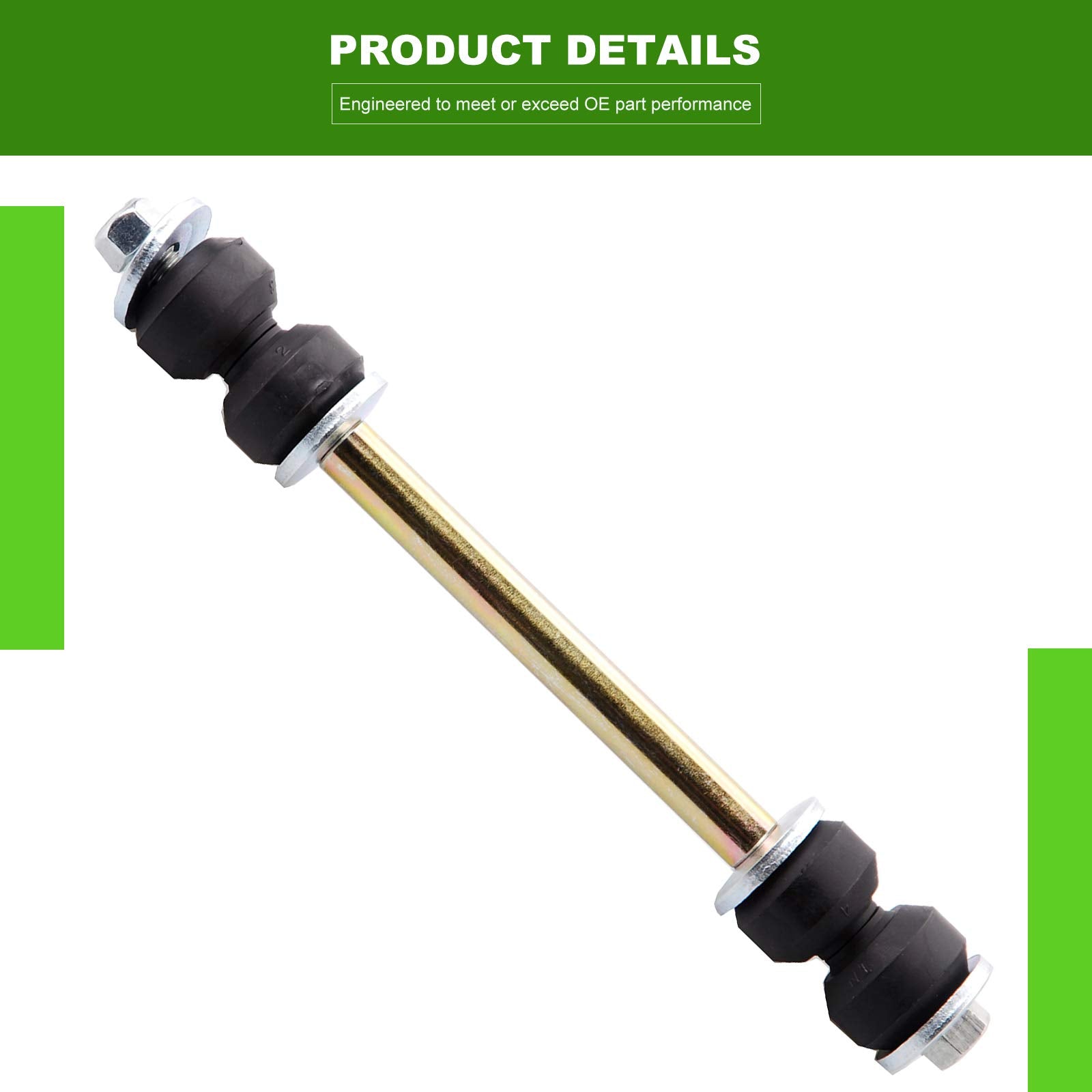 SCITOO 10pcs Front Suspension Kit Upper Control Arm Inner Outer Tie Rod End Sway Bar Link Lower Ball Joint Fit 1999-2006 For Che