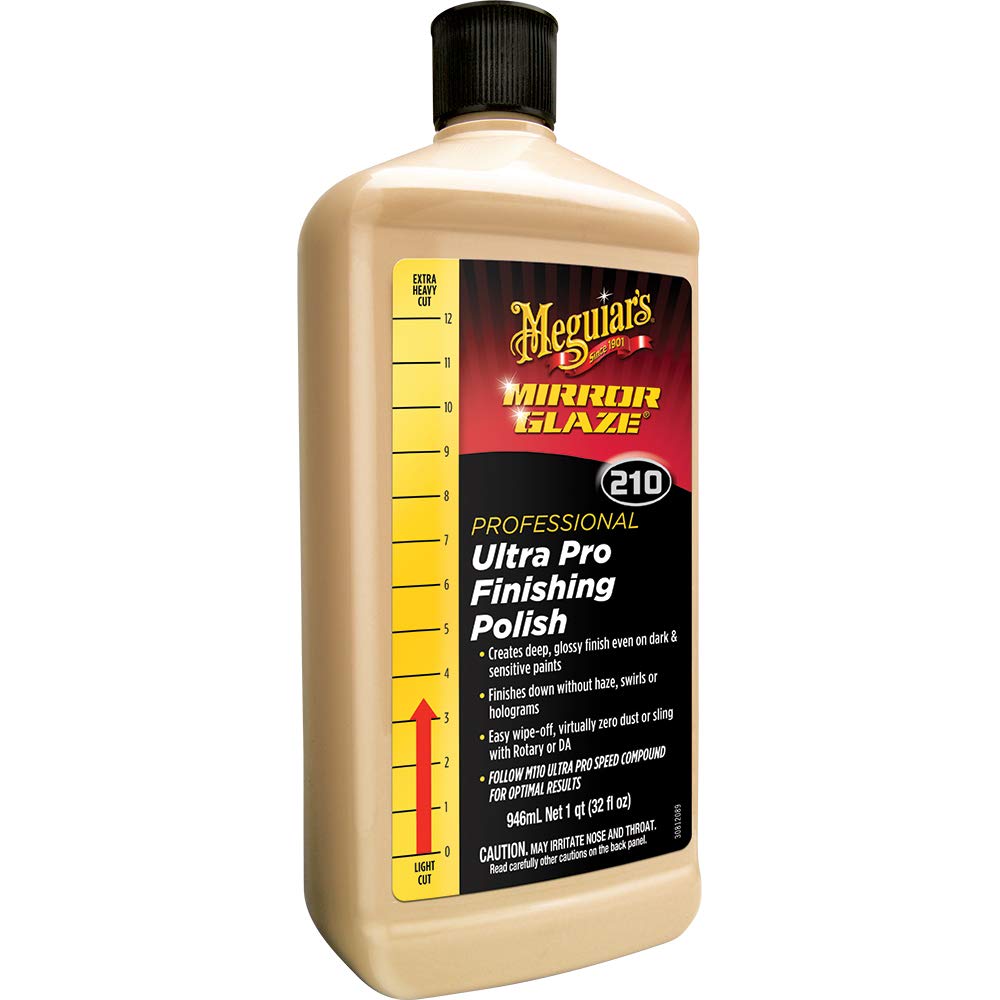 Meguiar's M2132 Mirror Glaze Ultra Pro Finishing Polish - 32 Oz Bottle (Packaging May Vary)
