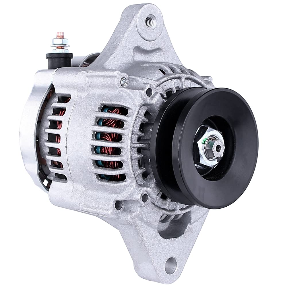 Rareelectrical New Alternator 12 Volt 40 Amp Compatible With Takeuchi Tl130 Tl220 Tl230 Tl240 By Part Number Zabggbxx