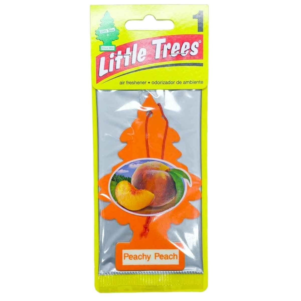 One Car Freshner 10319 Little Tree Air Freshener - Orange Peachy Peach Scent