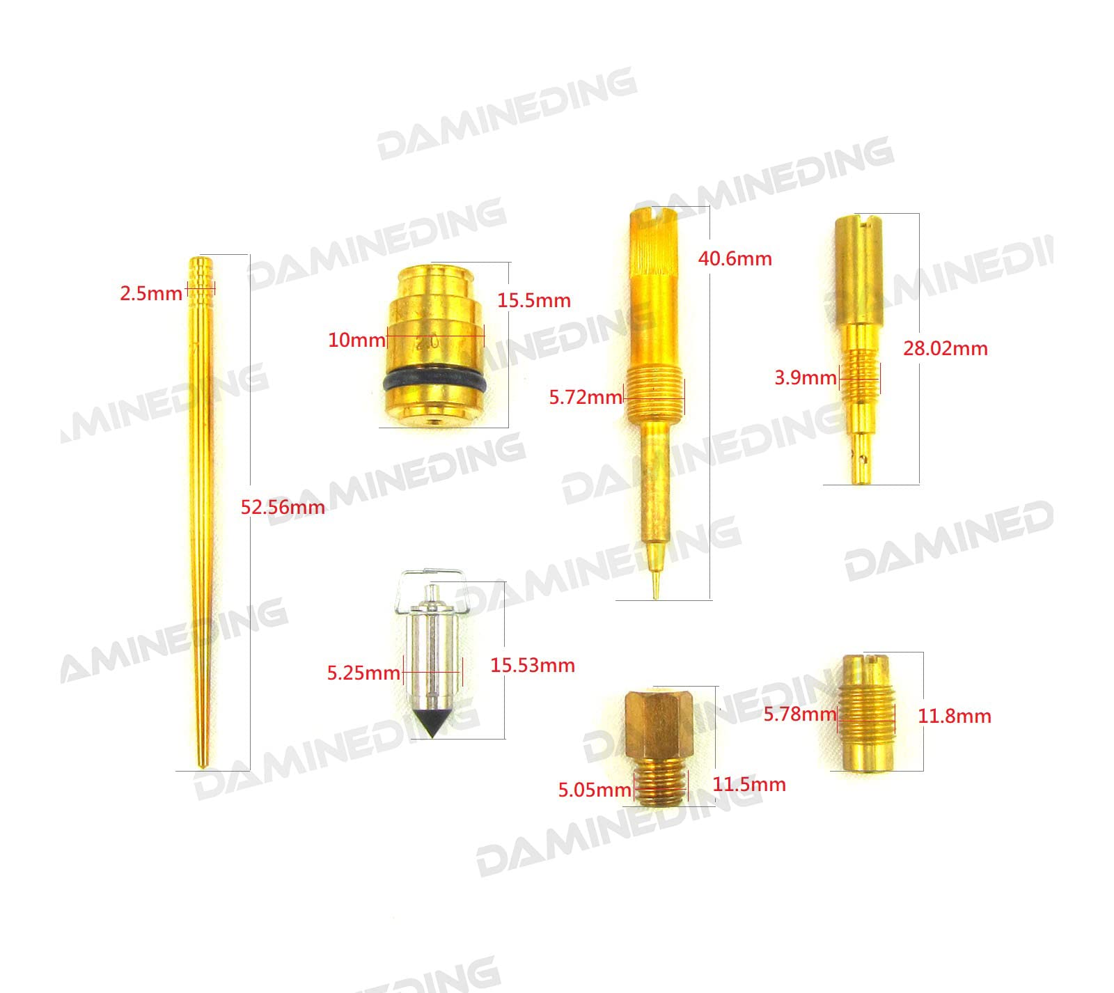 Carburetor Carb Repair Rebuild Kit Fit For 80-82 Tt250 Tt 250 80-83 Xt250 Xt 250