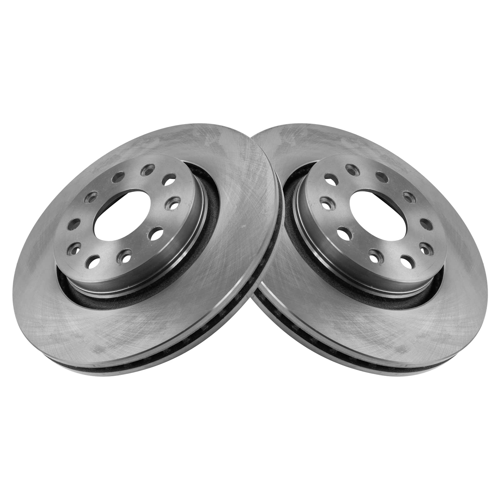 Trq Front Brake Rotors Set Vented Compatible With 2020-2021 Jeep Gladiator 2018-2021 Wrangler