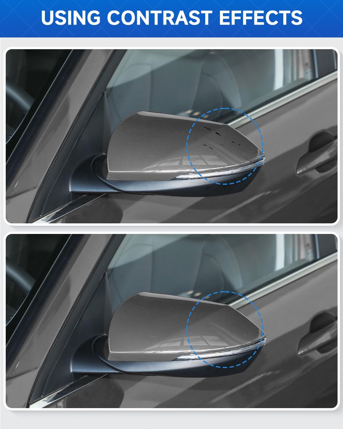 Touch Up Paint Compatible With Hyundai Exact Match Touch Up Paint Car Scratch Repair (Monaco White(Yac) Compatible With Santa Fe