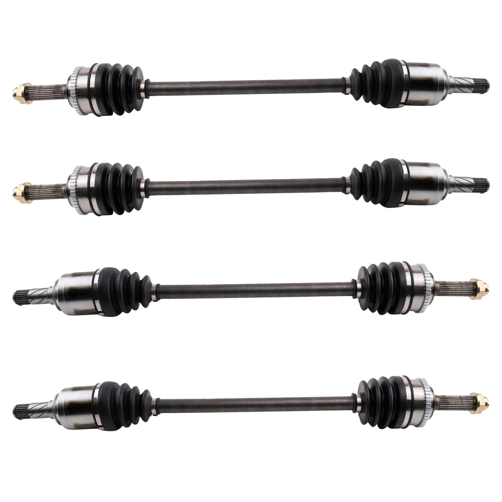 TRQ CV Axle Shaft Assembly Set Compatible with 2006 Subaru Baja