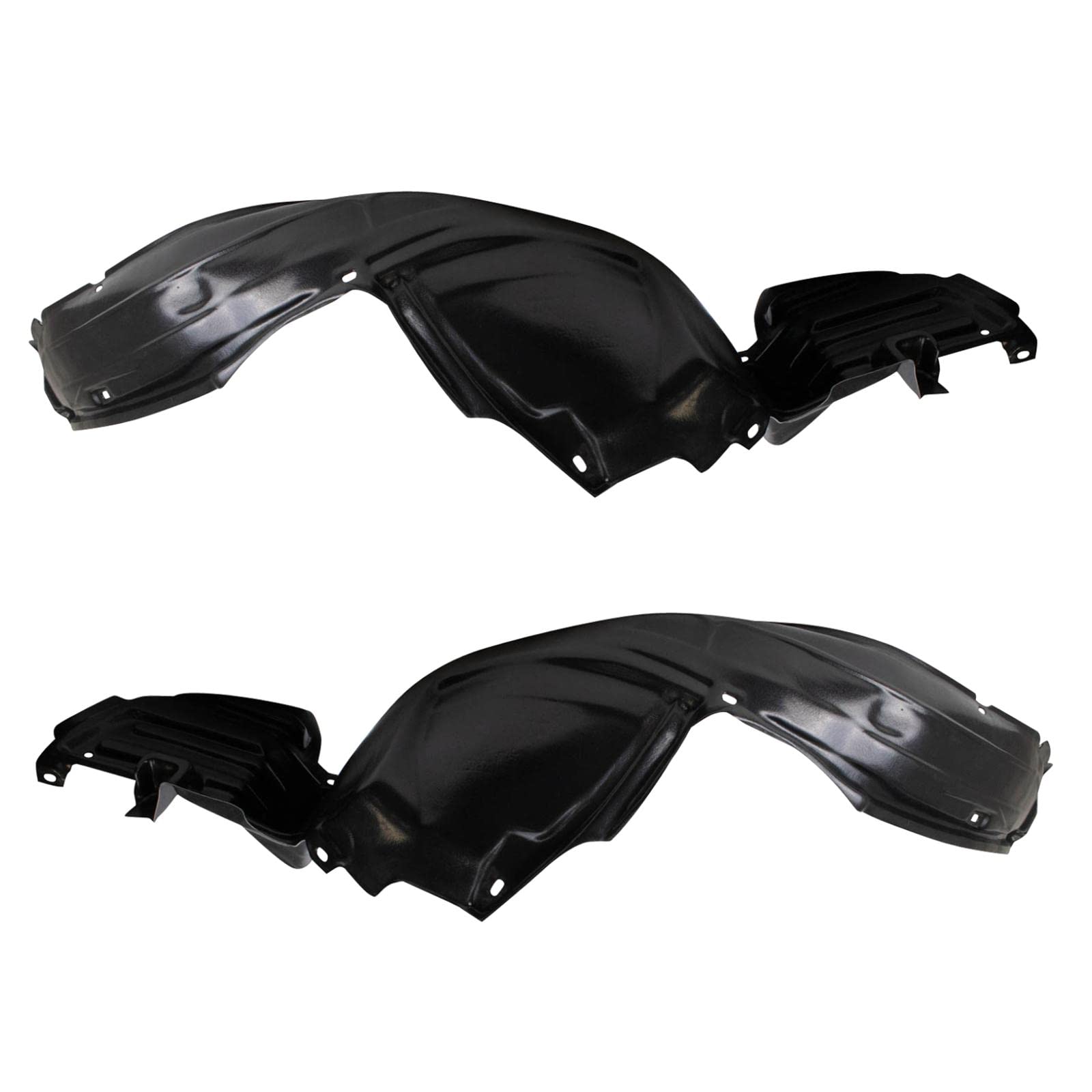 Trq Inner Fender Liner Set Compatible With 2000-2004 Subaru Legacy Su1248104 Su1249104