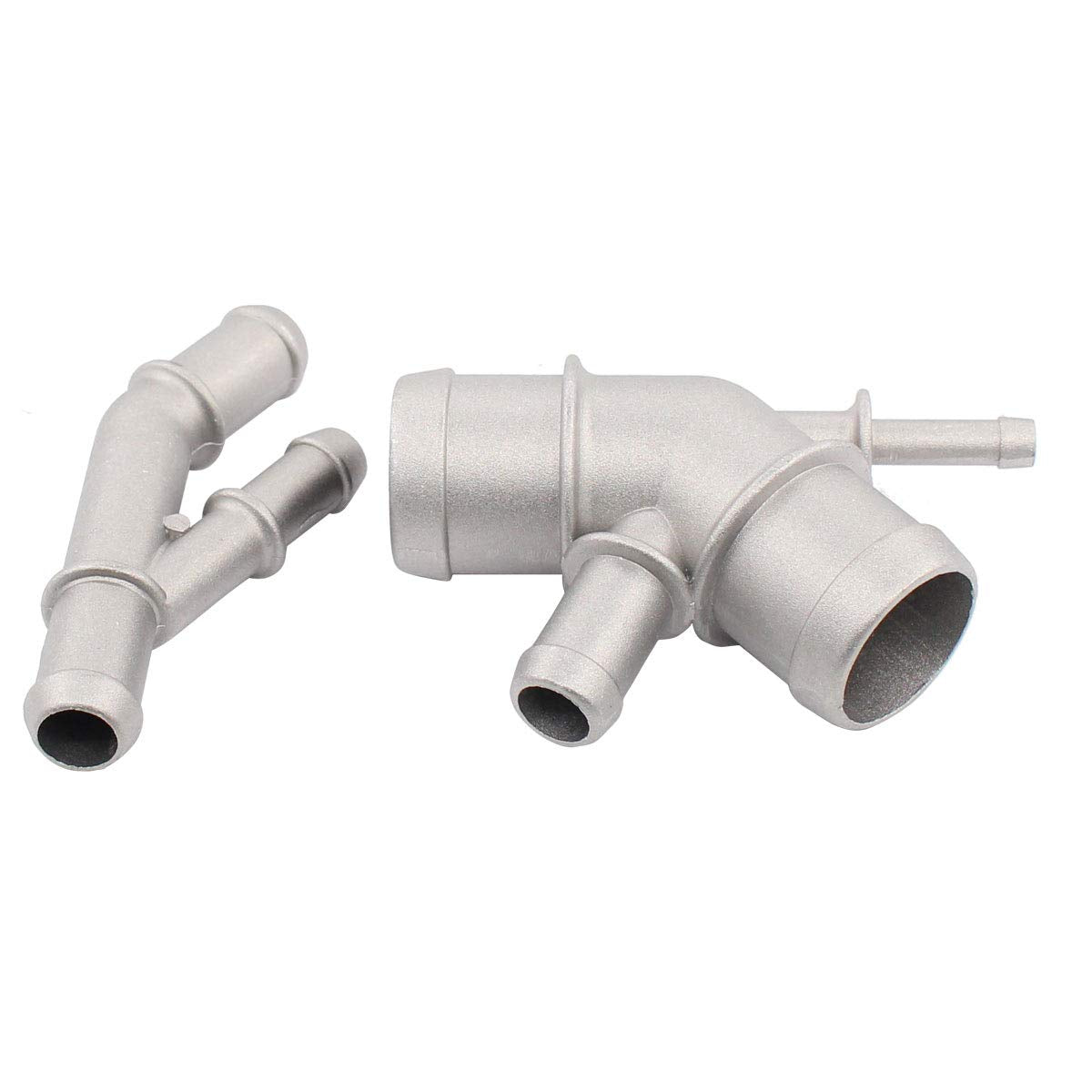 Newyall Cast Aluminum Thermostat Housing Cover Coolant Flange Cooling Hose Water Distribution Pipe Upgrade Kit For Vw Mk4 Golf J