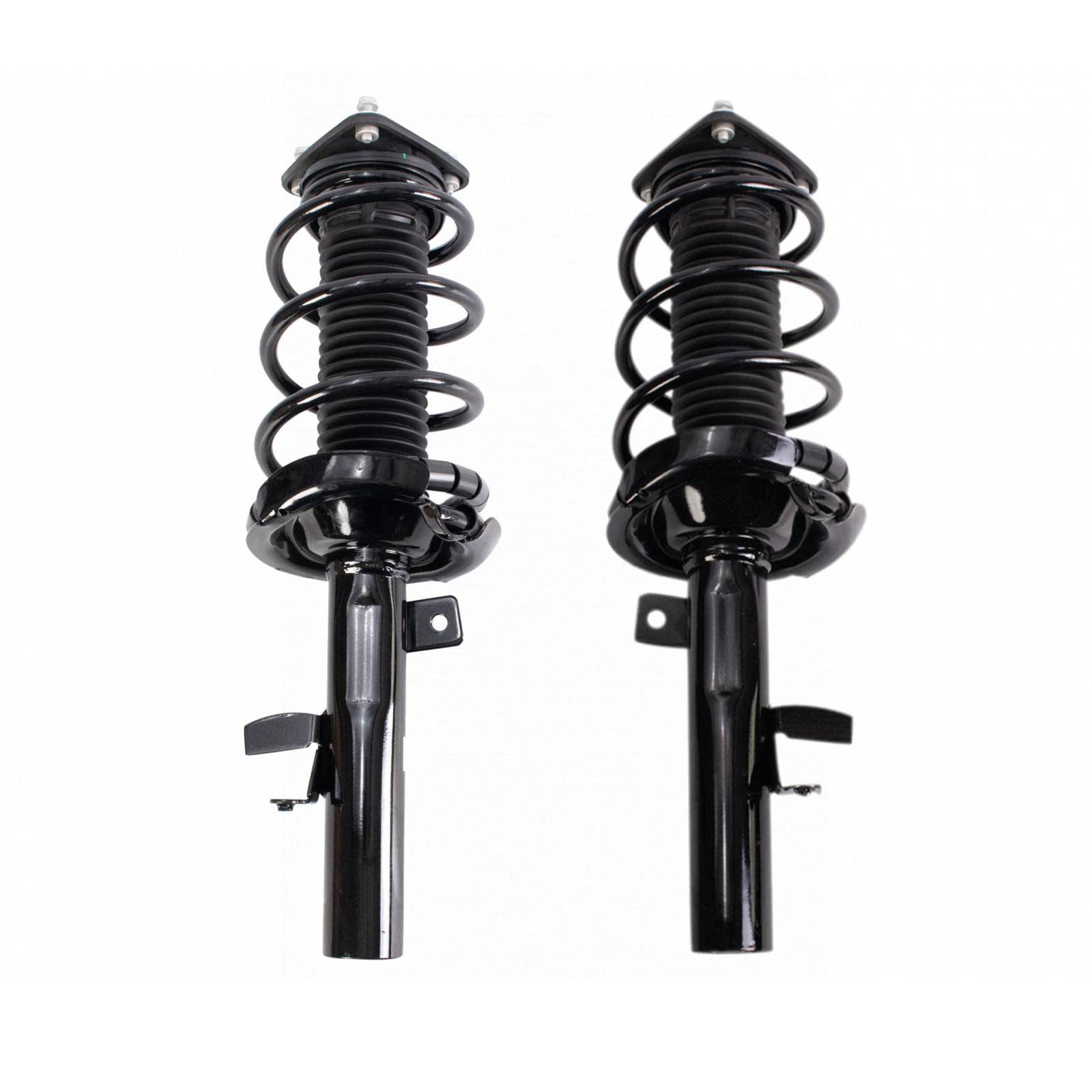 Trq Front Strut & Coil Spring Assembly Set Driver & Passenger Sides Compatible With 13-18 Ford C-Max