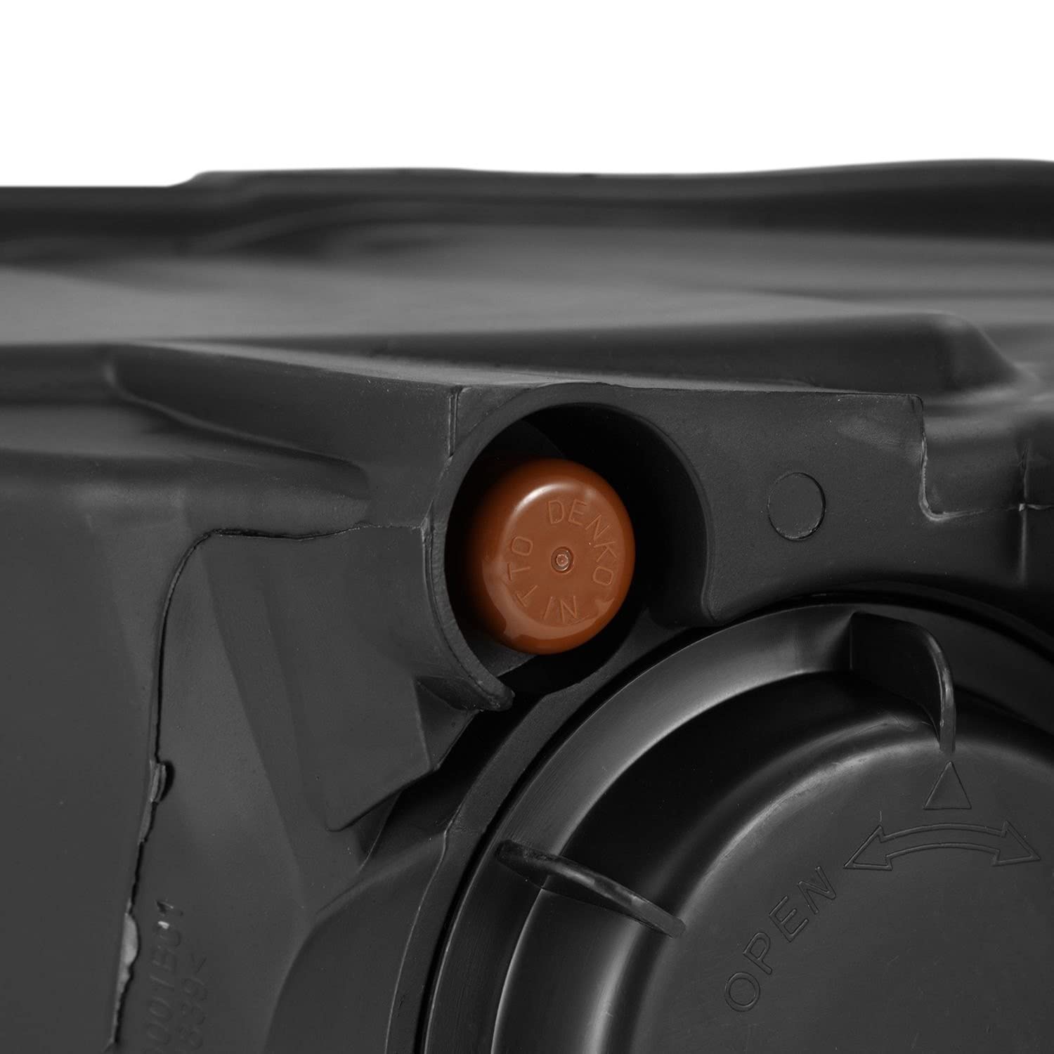 Alpharex 09-18 Ram 2500 Luxx Led Proj Headlight Plank Style Alpha Blk W/Activ Light/Seq Signal/Drl