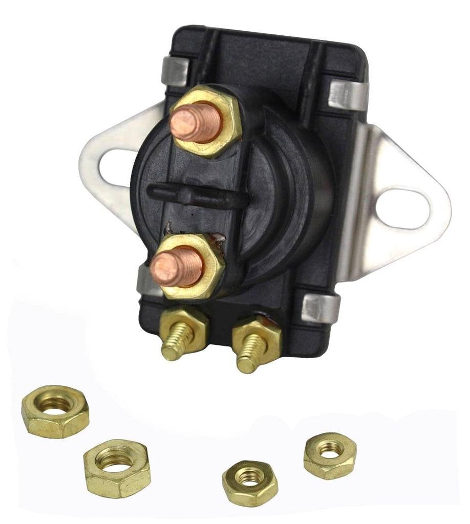 RAREELECTRICAL New Starter Solenoid Compatible With Mercury Mariner 35Hp 40Hp 50Hp 60Hp 70Hp 75Hp By Part Numbers 89-96158 18-58