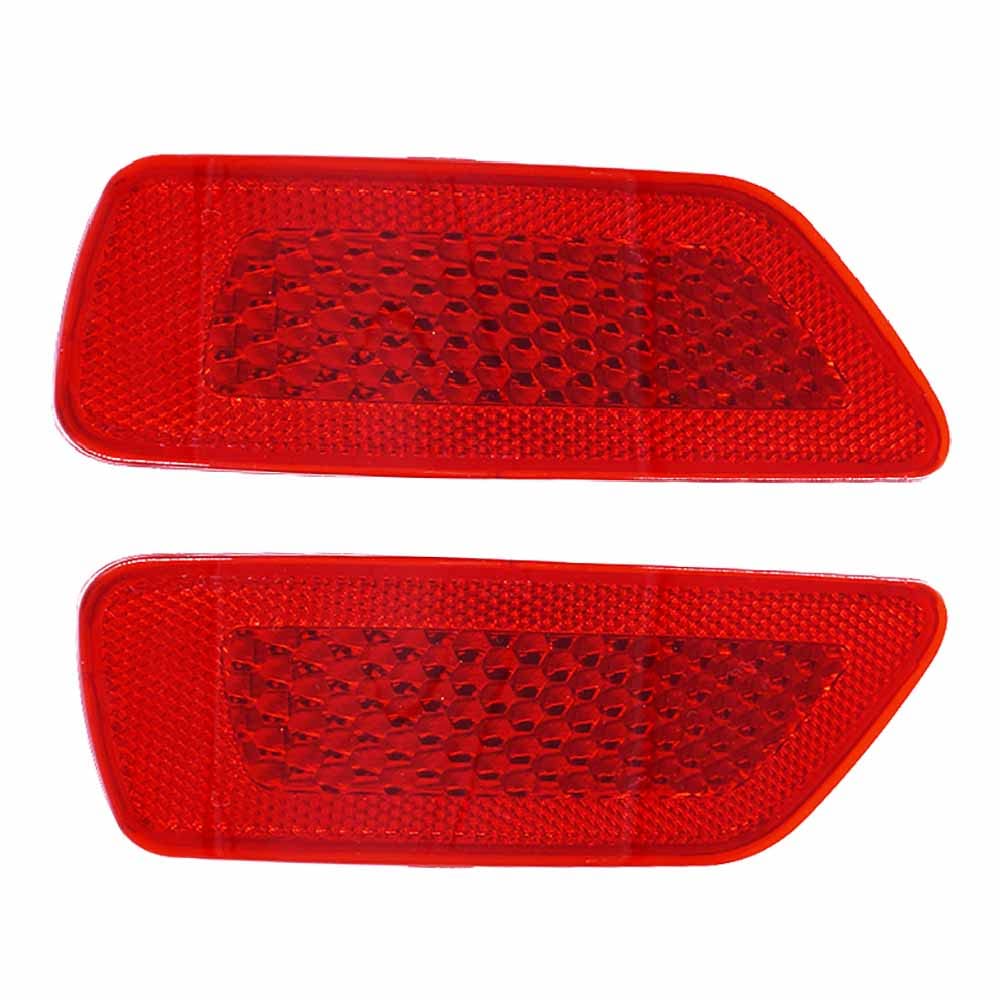 Culmkari Rear Bumper Trim Reflector Lights Fits For 2012-2018 Jeep Grand Cherokee 2012-2020 Dodge Journey 2013-2017 Jeep Patriot 2011-2017 Compass Replaces 57010721Ac 57010720Ac Ch1185100 Ch1184100