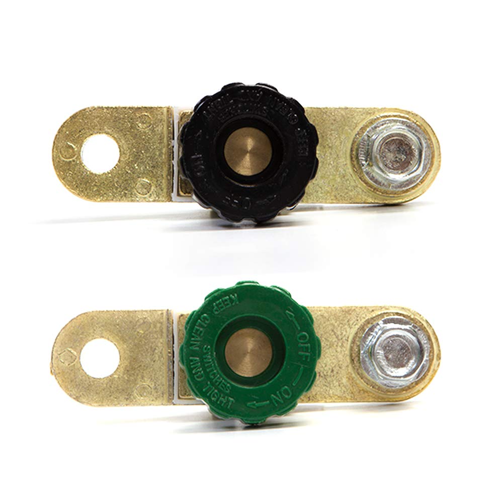 Side Post Battery Disconnect Switch, Battery Terminal Link Quick Switch, Power Master Disconnect Cut Off Isolator for Boat Small