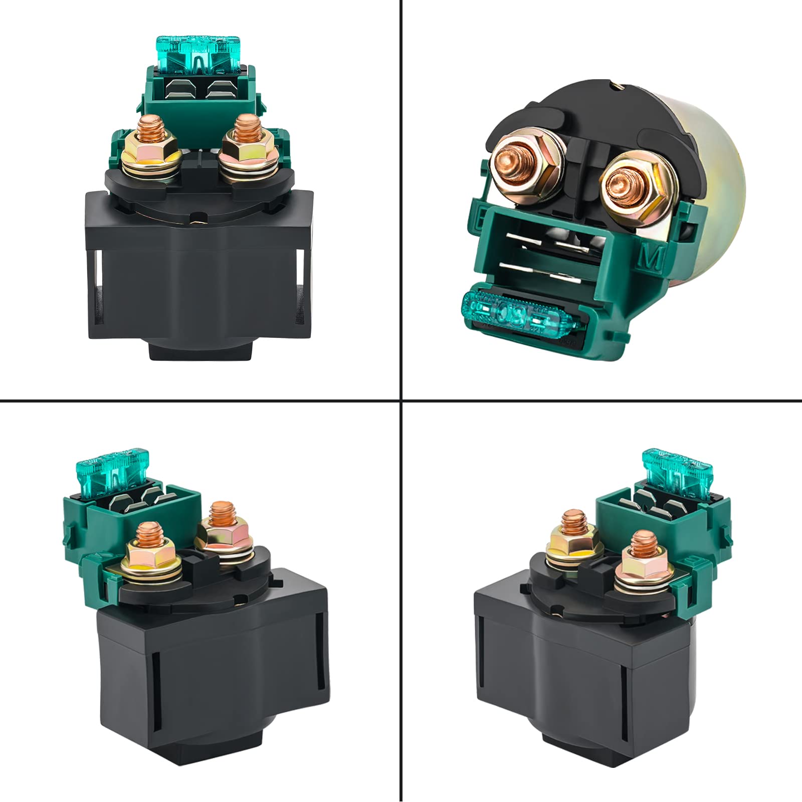 Road Passion 9Cr6-150310 Starter Solenoid Relay For Kawasaki Bayou 220 Klf220 1988-2002 Bayou 250 Klf250 2003-2010 Klx650 1993-1996 Vulcan 800 1996-2005 Honda Vt750C Shadow 2000 Suzuki Gsxr750 1993