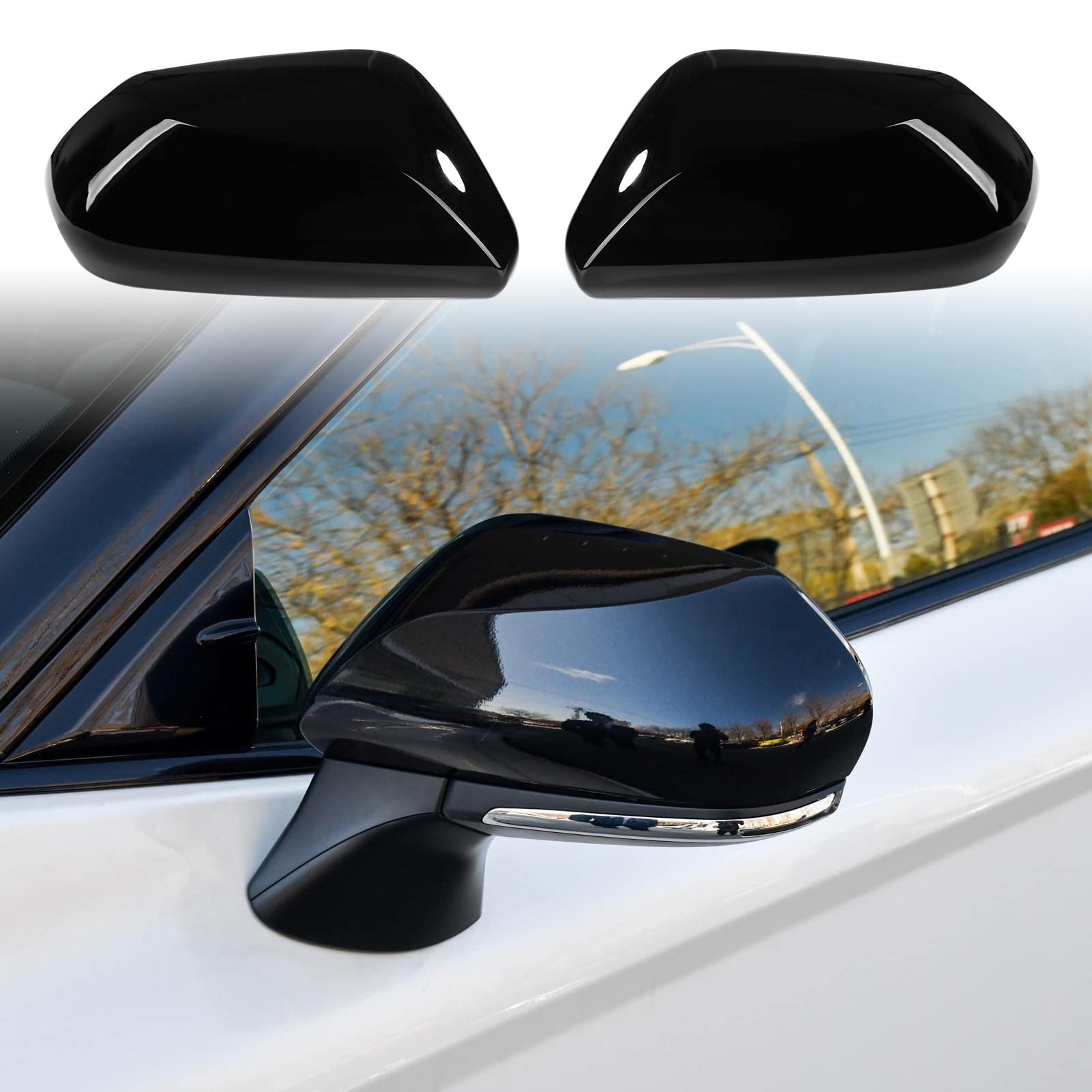 Cke Compatible With Toyota Camry 2025 2024 2023 2022 2021 2020 2019 2018 Accessories Car Exterior Door Side Rearview Mirror Guar