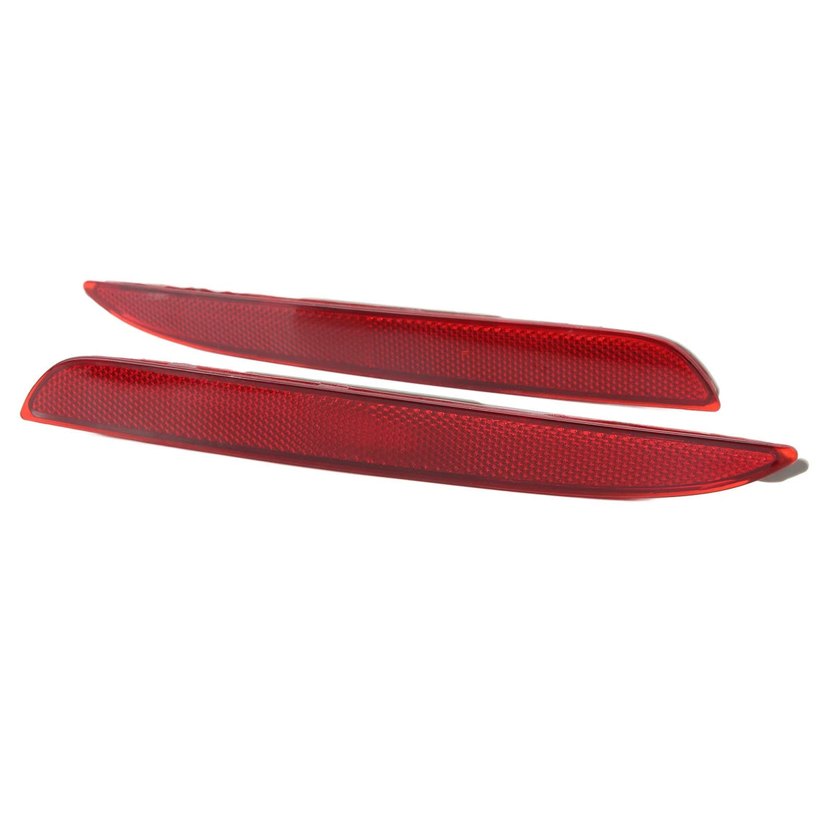 Rear Bumper Reflector Lamp 1 Pair Left Right Rear Bumper Reflector Bff4 51 5L0Af Tail Warning Light Replacement For Mazda 3 2008-2012
