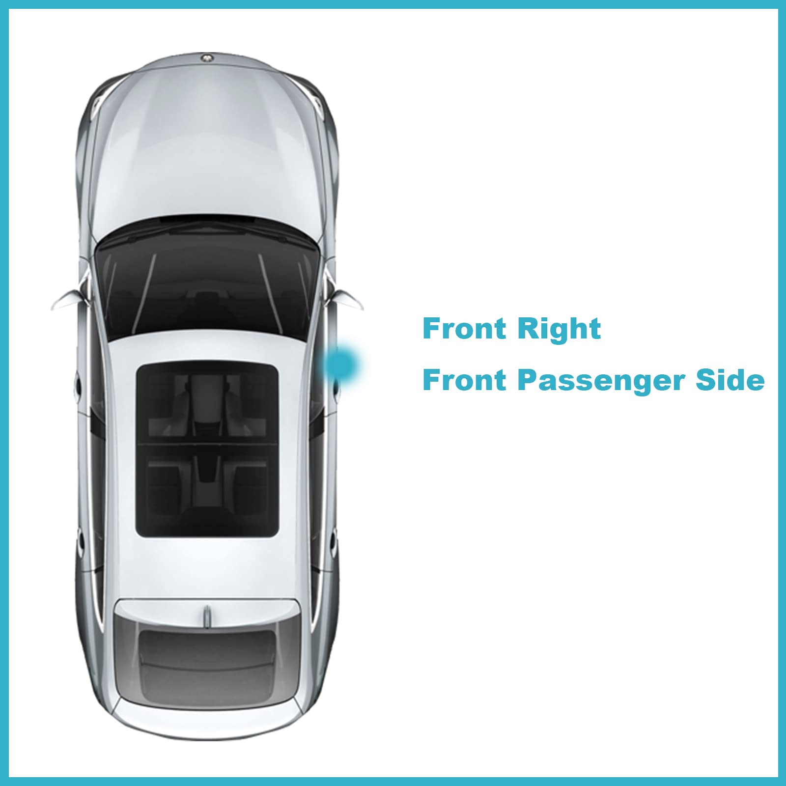 Ensun 5K1837016A Door Lock Latch Actuator Replacement For Vw Golf E-Golf Golf Mk7/Mk6 Beetle Passat Front Right Passenger Side