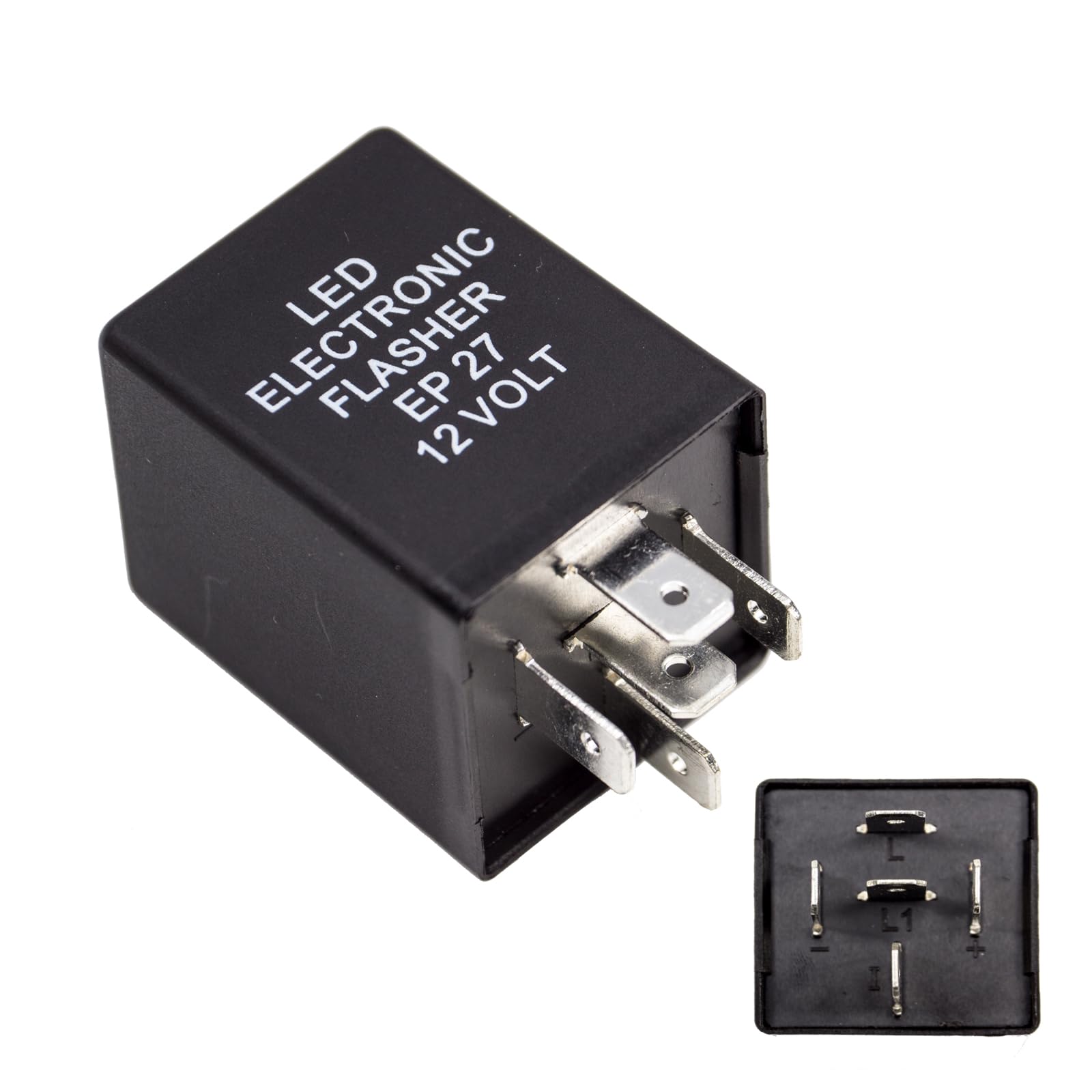 Pa Led Ep27 Led Flasher Relay 5-Pin Turn Signal Light Bulbs Electronic Fix Kit For Ford Mustang