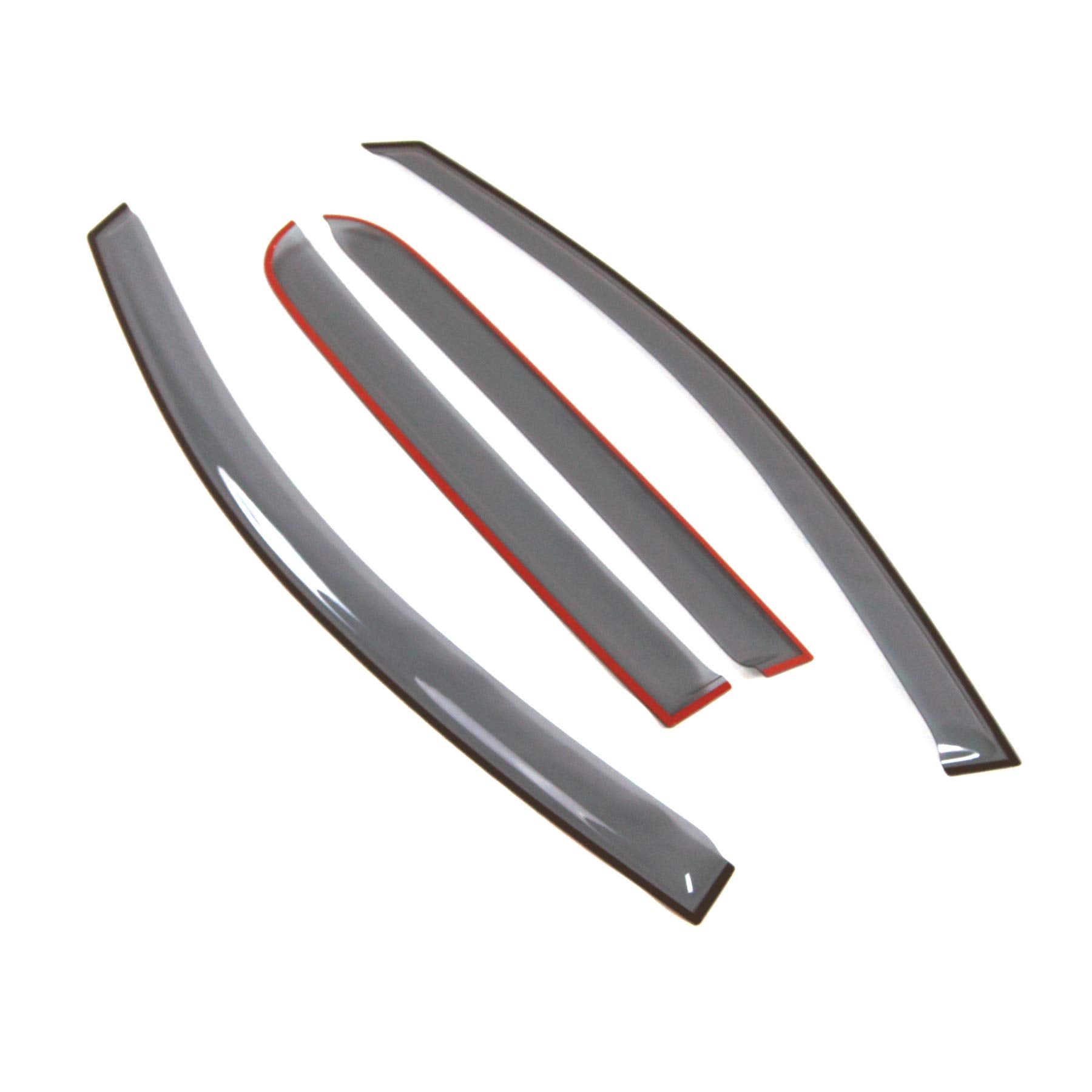 Car Window Rain Guard | Outside Mount Visors Auto Side Window Deflectors | Windows Visor Rain Shields Compatible With 2004-2015