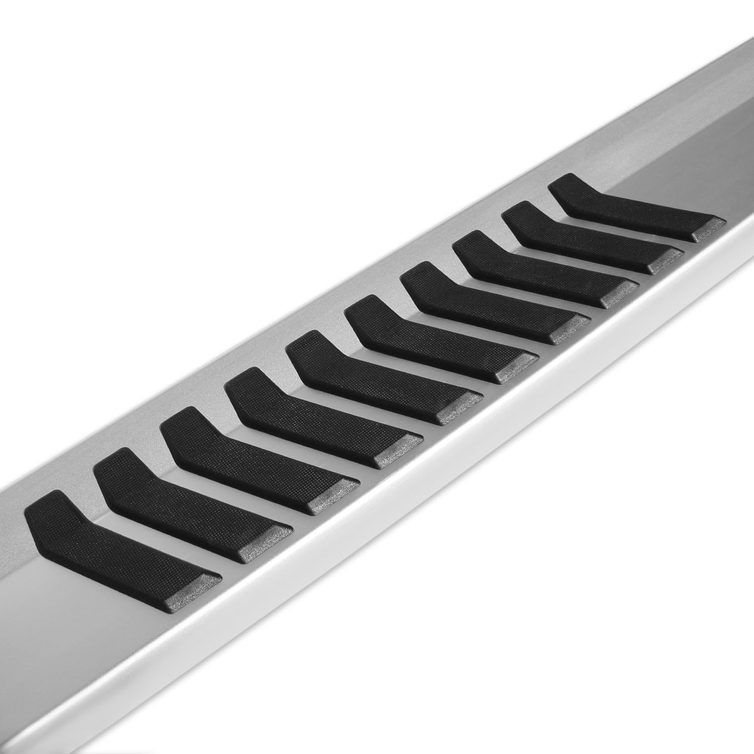 Raptor Series Running Boards Steps 6In Oem Style Aluminum For New Body 2019-2025 Ram 1500 Crew Cab