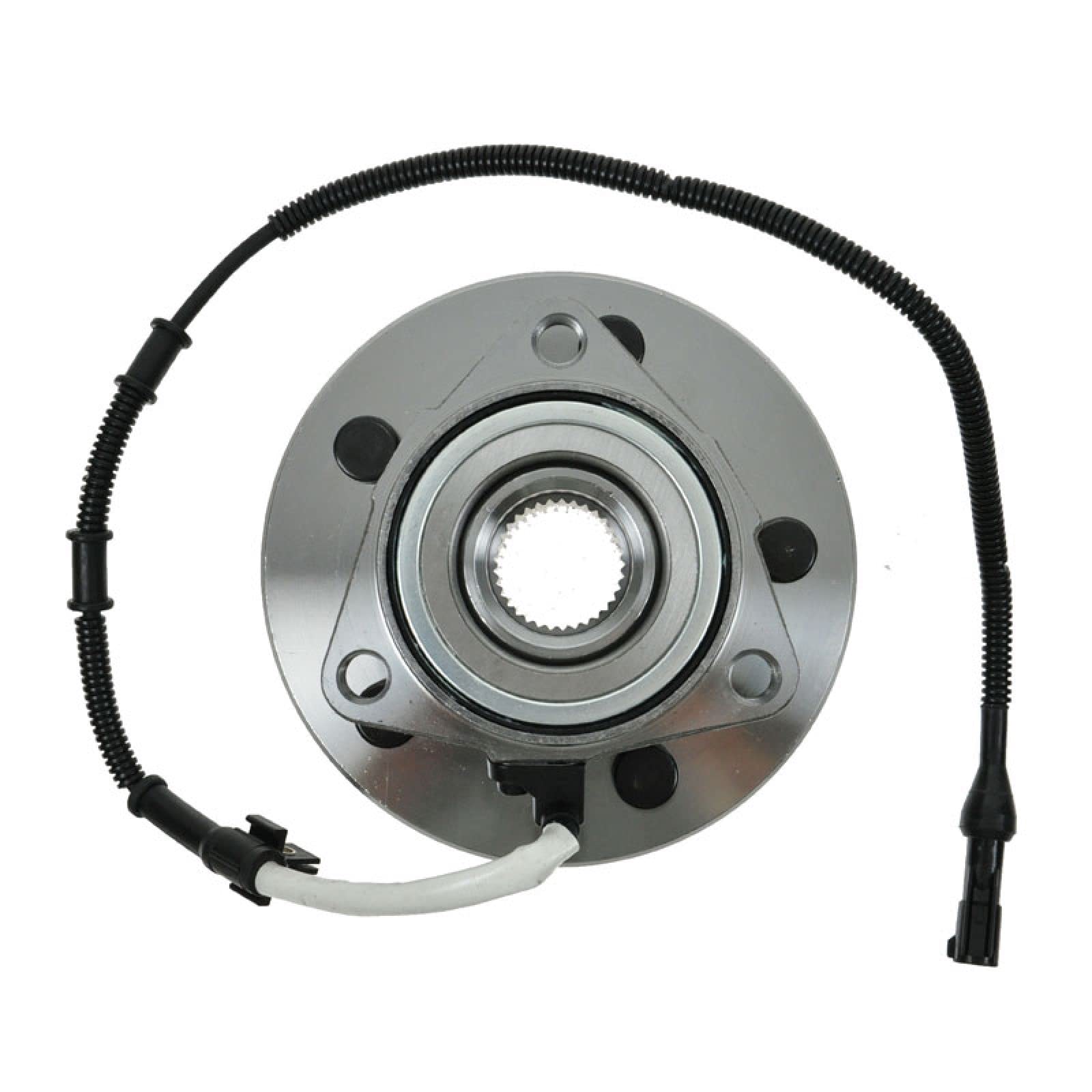 Trq Front Wheel Hub Bearings Assembly Set Compatible With 1997-2000 Ford F-150