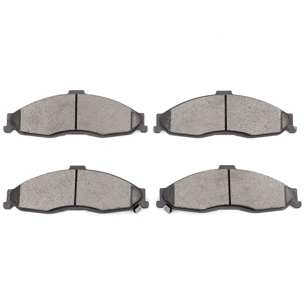 Automuto 4Pcs Front Ceramic Disc Brake Pads Set D749 For Chevrolet Camaro 1998-2002,For Pontiac Firebird 1998-2002