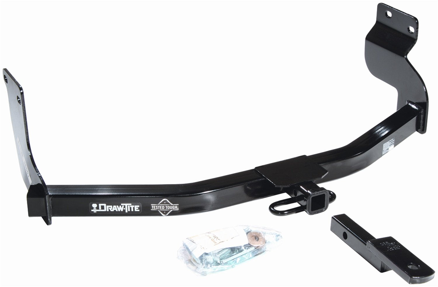 Draw-Tite 36501 Class II Frame Hitch with 1-1/4 Square Receiver Tube Opening , Black