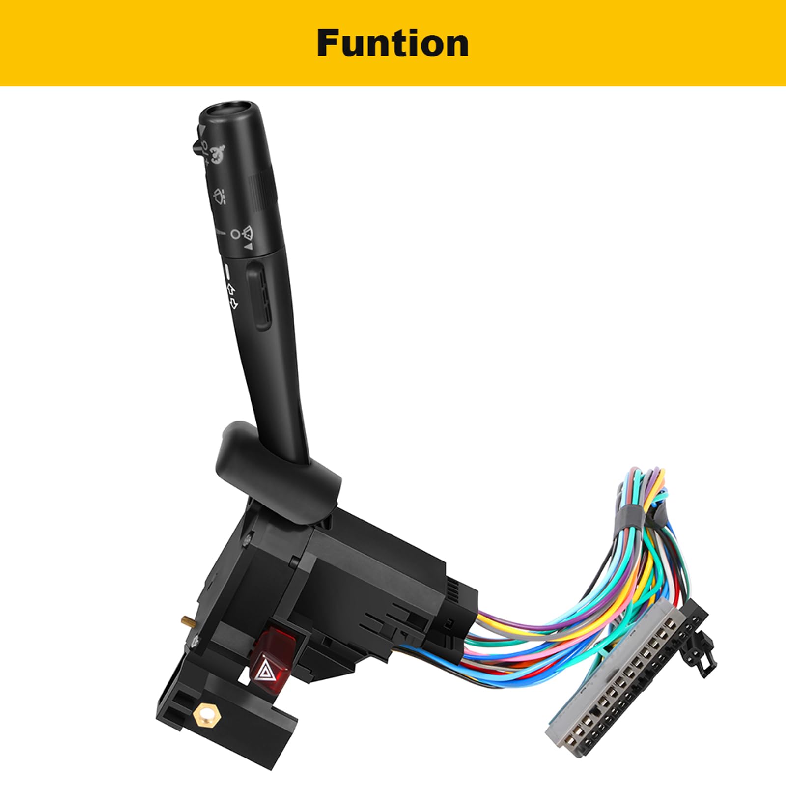 OCPTY Turn Signal Switch fits for Chevrolet 2003-2009 C6500 C7500 Kodiak Express 2001-20021500 2500 3500 2003-2009 for GMC C4500