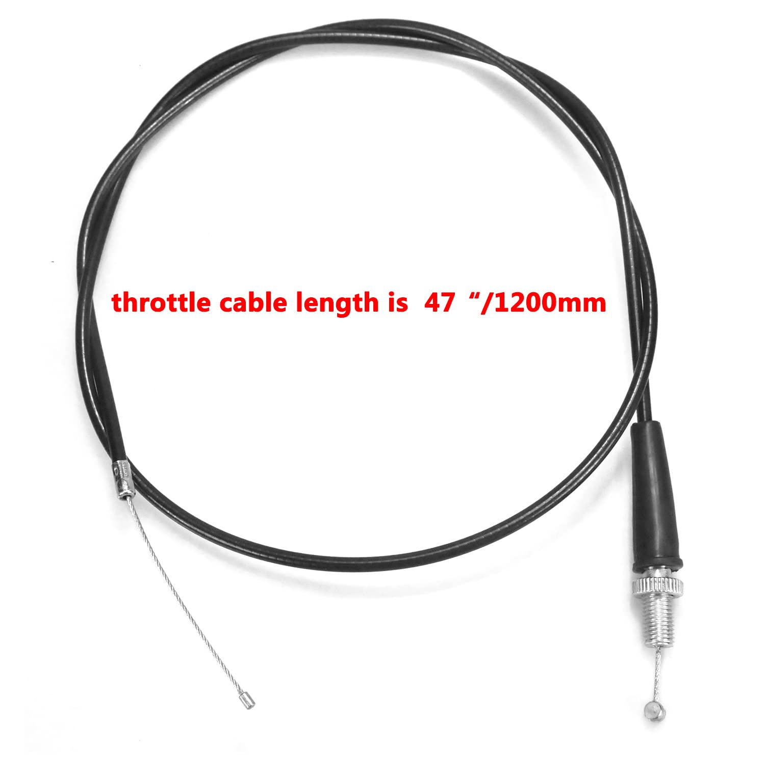 Holato 22Mm 7/8 Throttle Handle Grips Cable Clamp On Off Switch For Coleman Ct100U Ct200U Baja Doodlebug Db30 Mb165 Mb200 50Cc 90Cc 110Cc 125Cc Ssr Coolster Apollo Crf50 Pit Dirt Bike (Black)