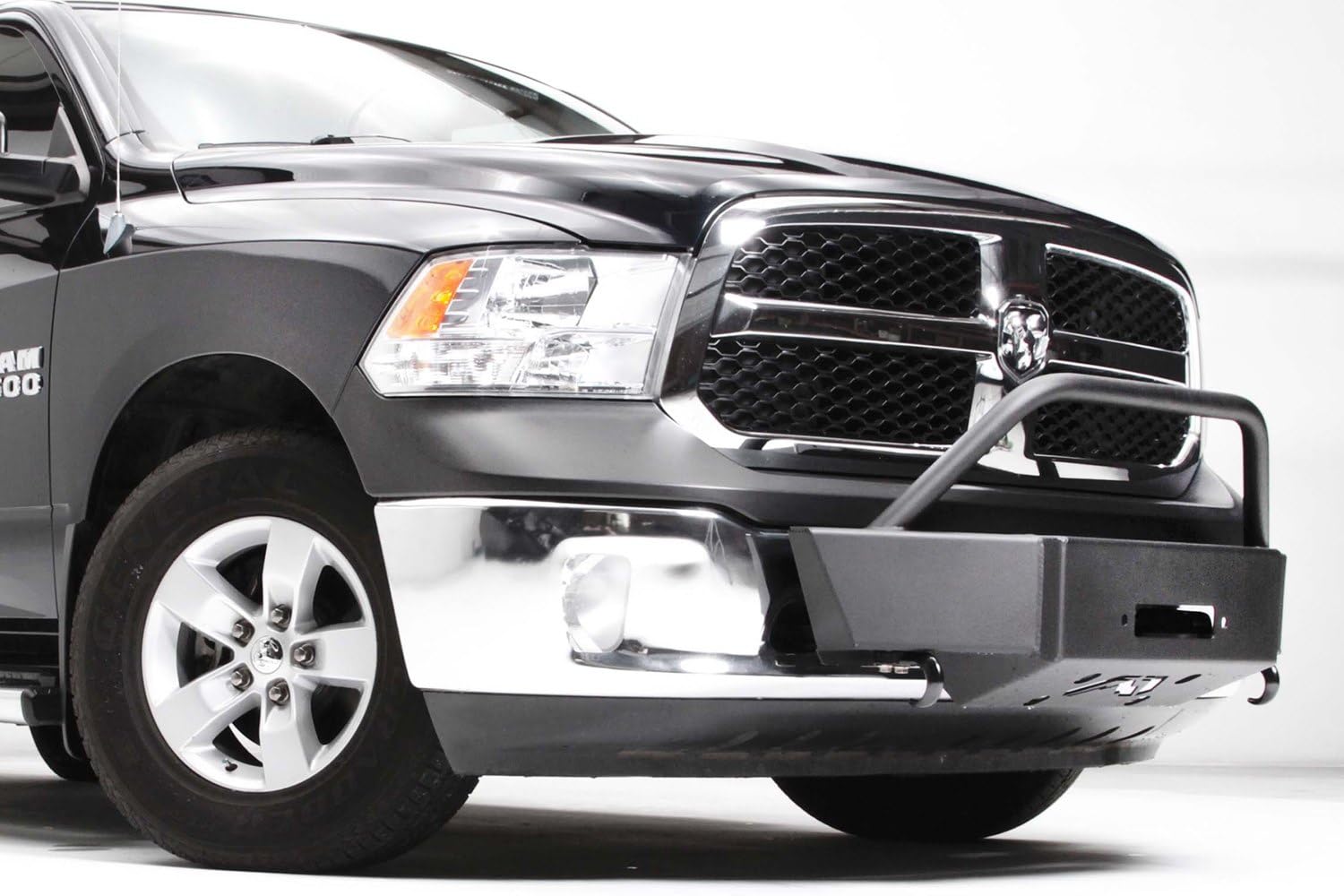 Fab Fours 03-18 Ram Hd 25-5500 Wnchmnt, Black