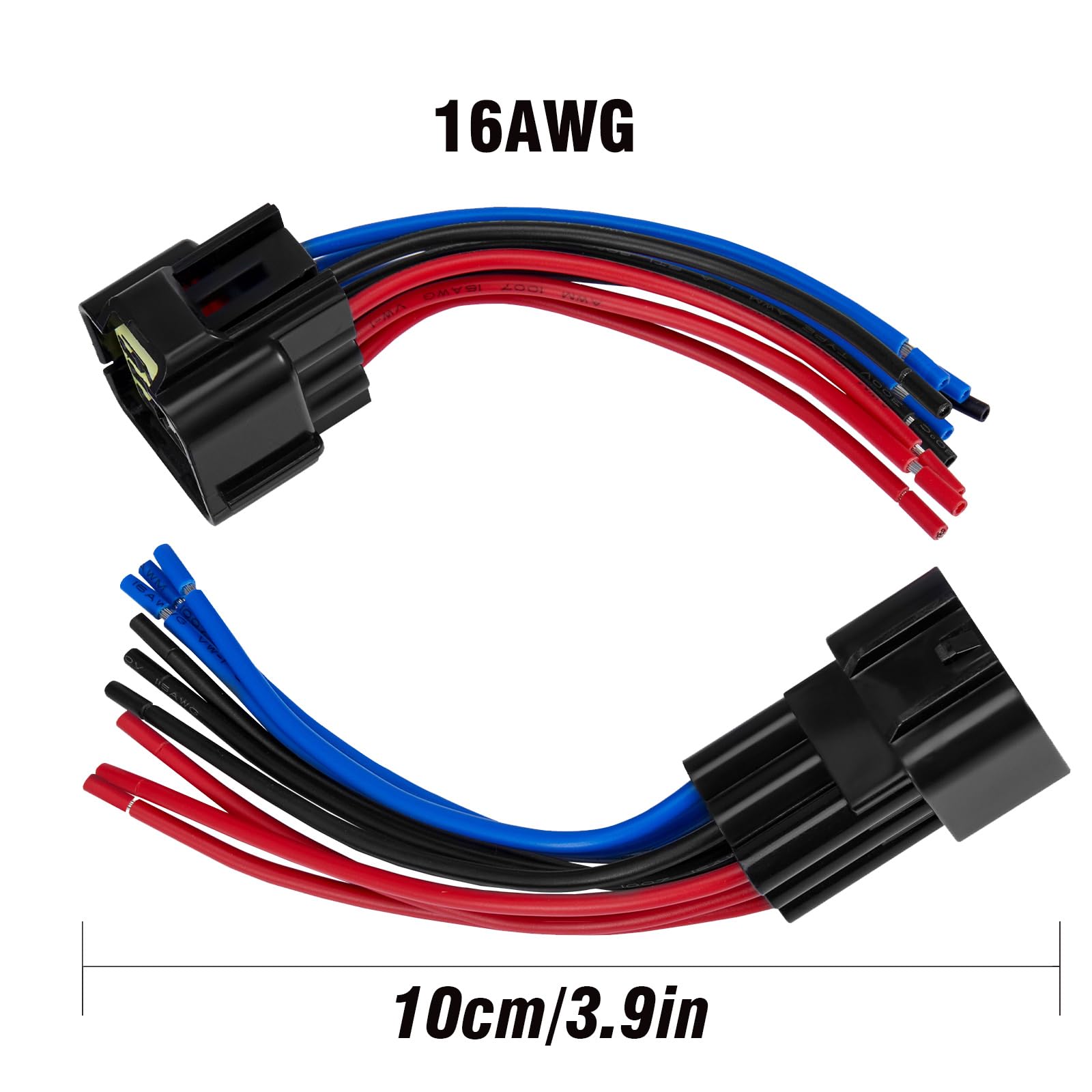 Zhofonet 9 Pin Waterproof Connector,Waterproof Electrical Car Auto Wire Connector,16Awg Male Female Quick Disconnect Wire Connec