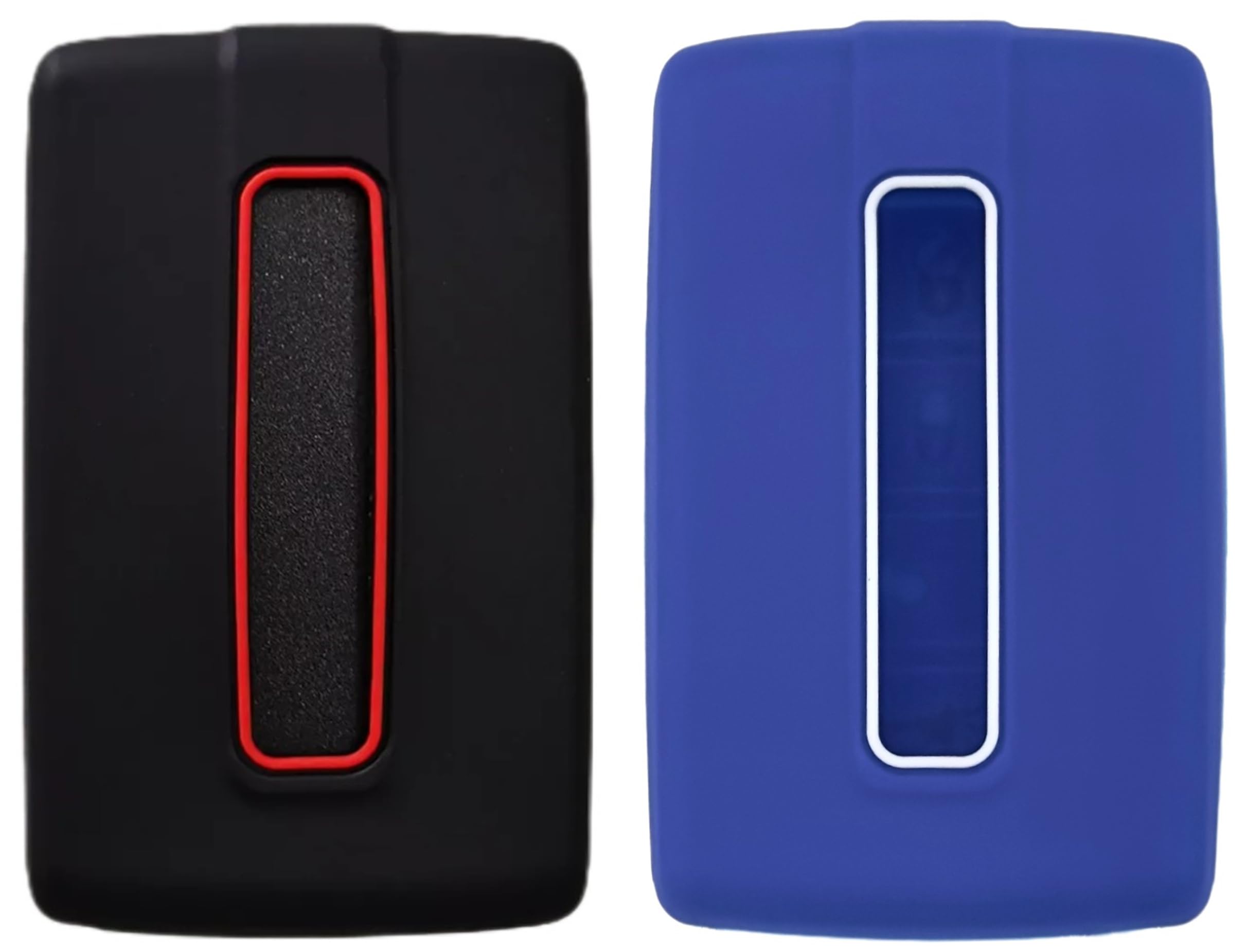 Reprotecting Silicone Rubber Key Fob Cover Compatible With 2021-2025 Jeep Grand Cherokee L, Grand Wagoneer L, Wagoneer, Black Bl