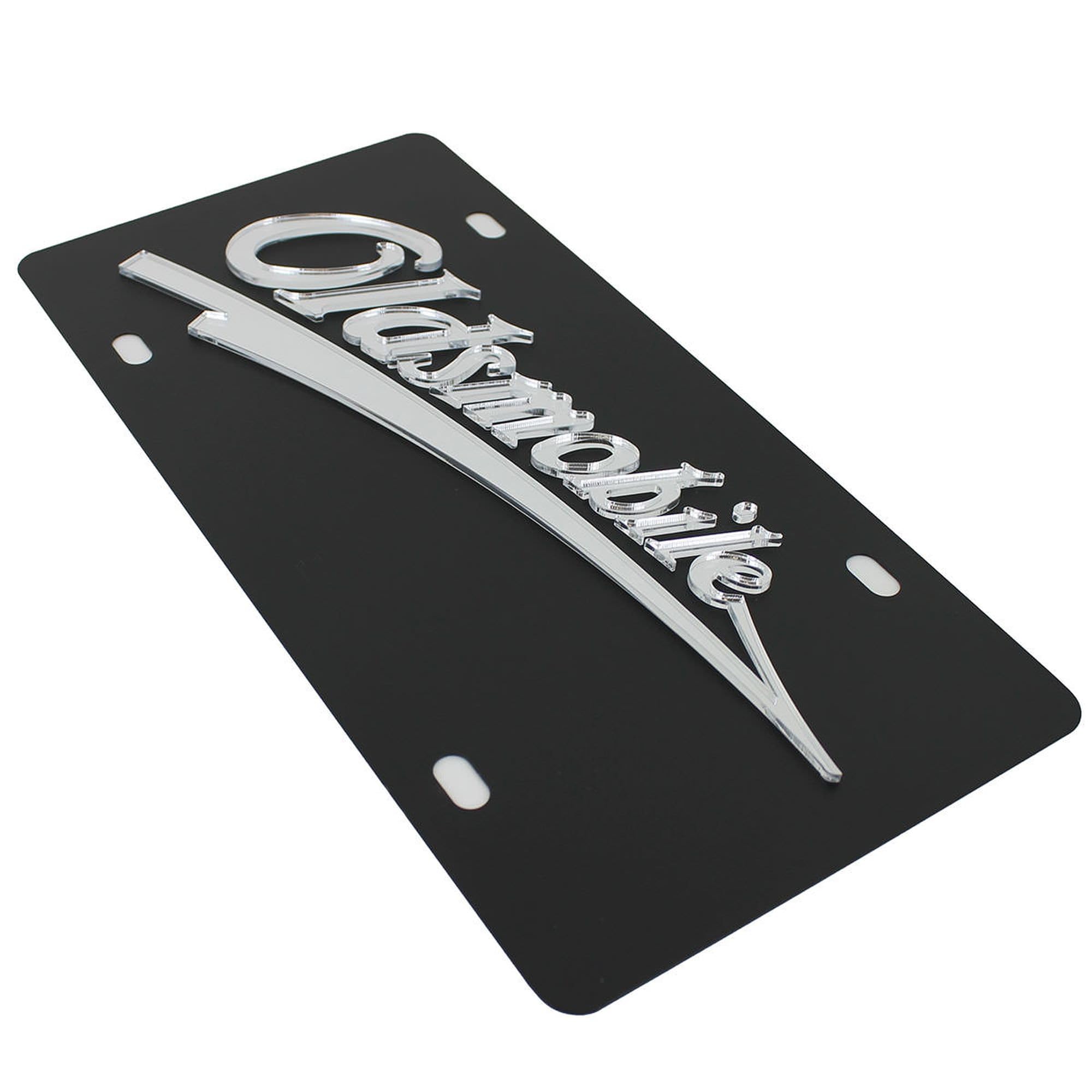 Eurosport Daytona- Compatible With -, Oldsmobile Retro - Carbon Steel License Plate