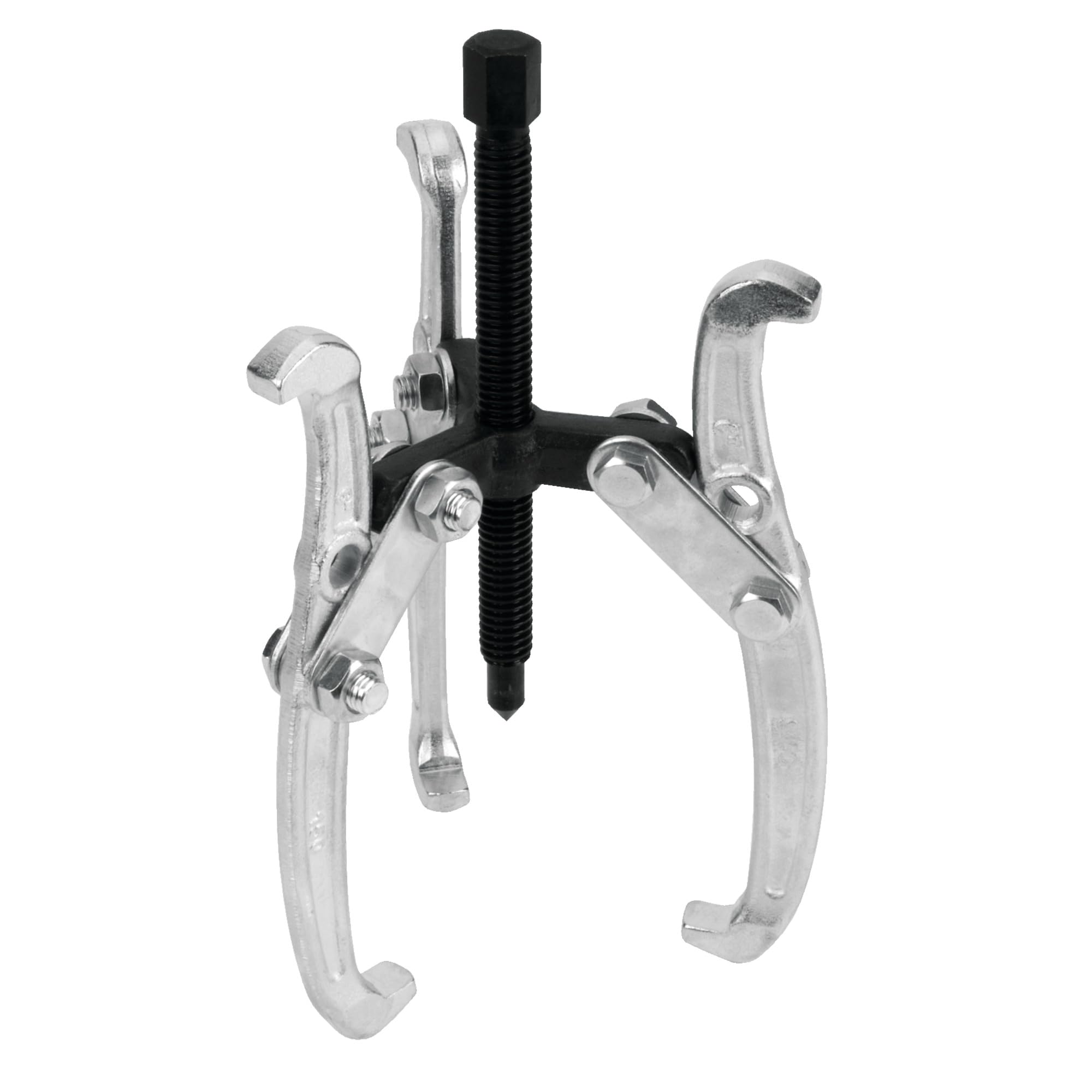 Performance Tool W137P 6-Inch 3-Jaw Gear Puller with Reversible Design for Vehicle Maintenance and Repair, Drop-Forged Steel, Ch