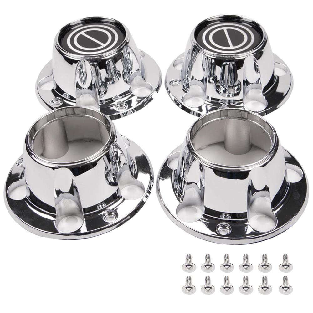 PIT66 Wheel Center Caps Compatible with 1980-1996 Ford F150 4Pcs