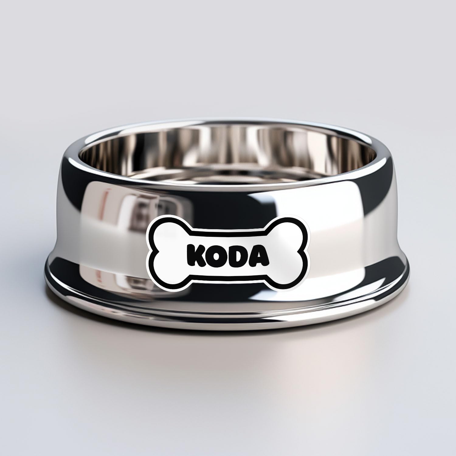 Koda Dog Name Sticker - Waterproof Vinyl Decal For Car Bumper, Laptop, Water Bottle, Wall, And Window, Size - 5'' Longer Side