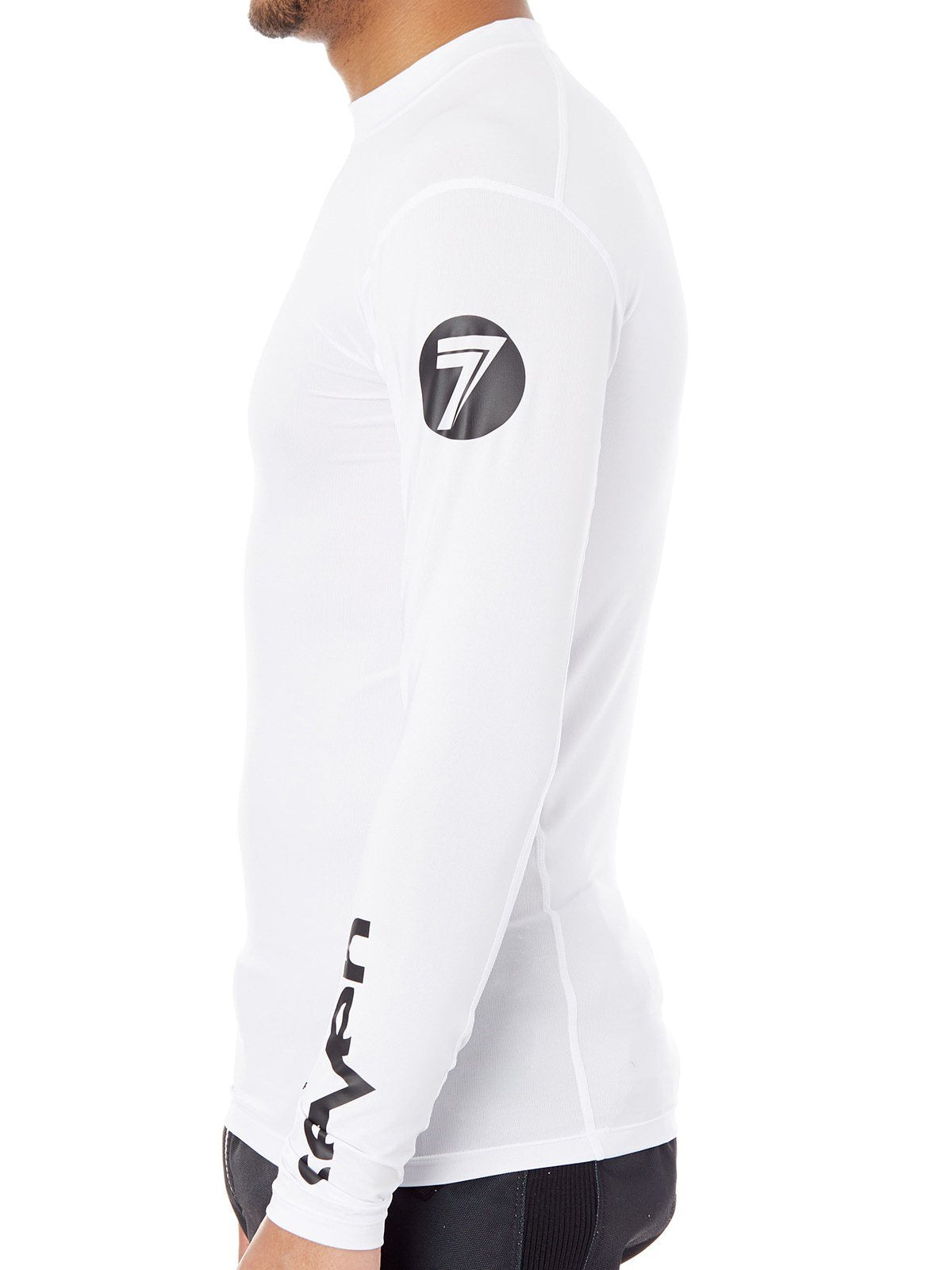 Seven Zero Staple Compression Jersey (White, Medium)